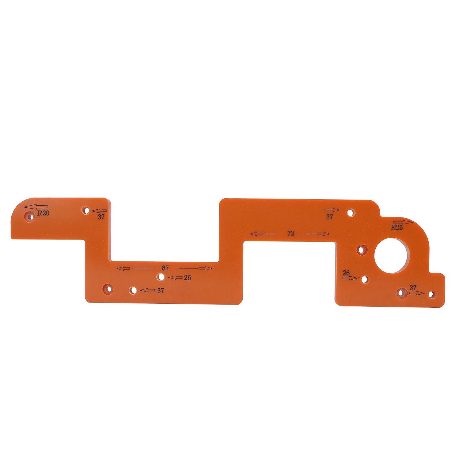 ARC Grooving Auxiliary Tool Anti Slip Easy to Operate Cabinet Door Slot
