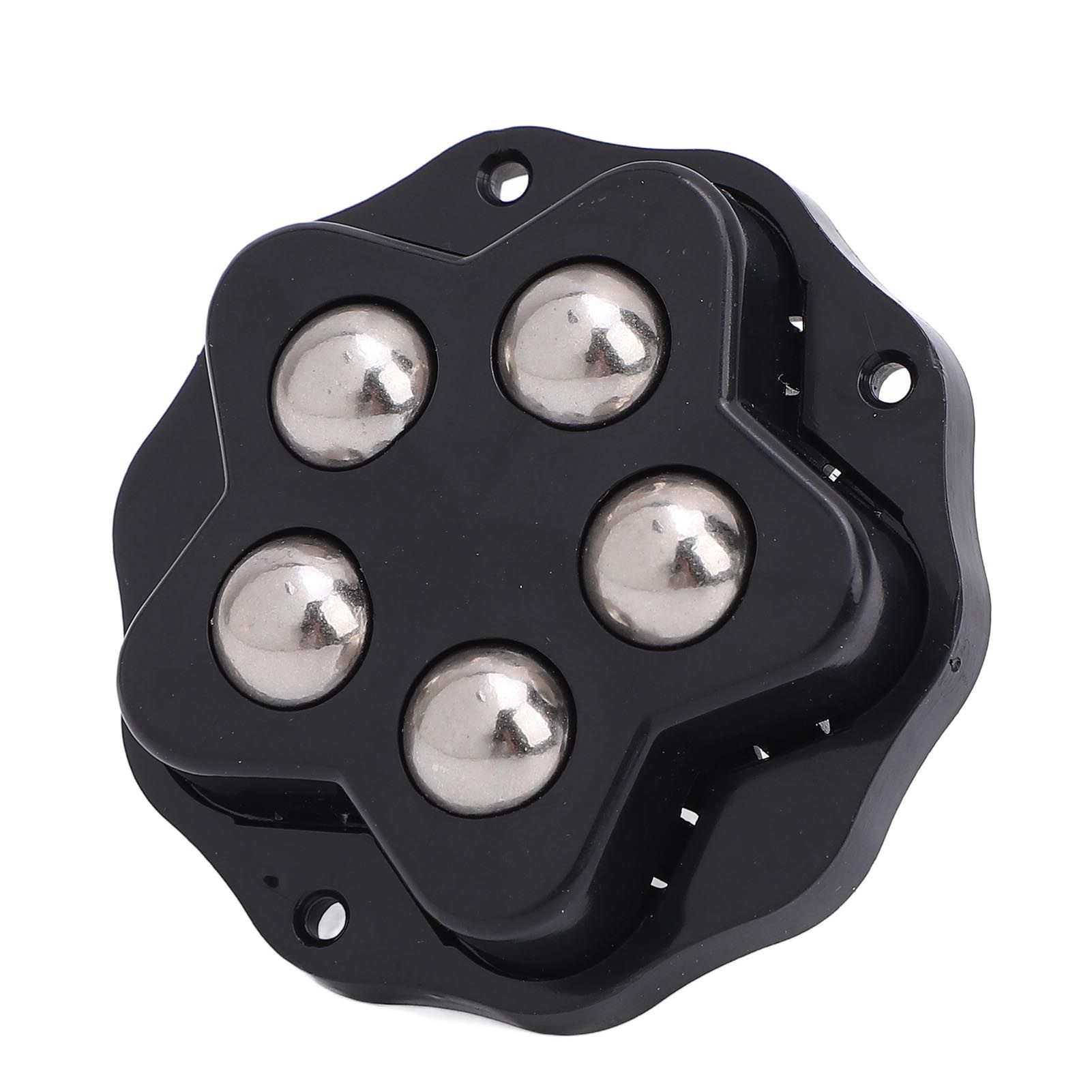 12PCS Self Adhesive Caster Wheels with Brake Pads 360 Degree Rotation Heavy view 7