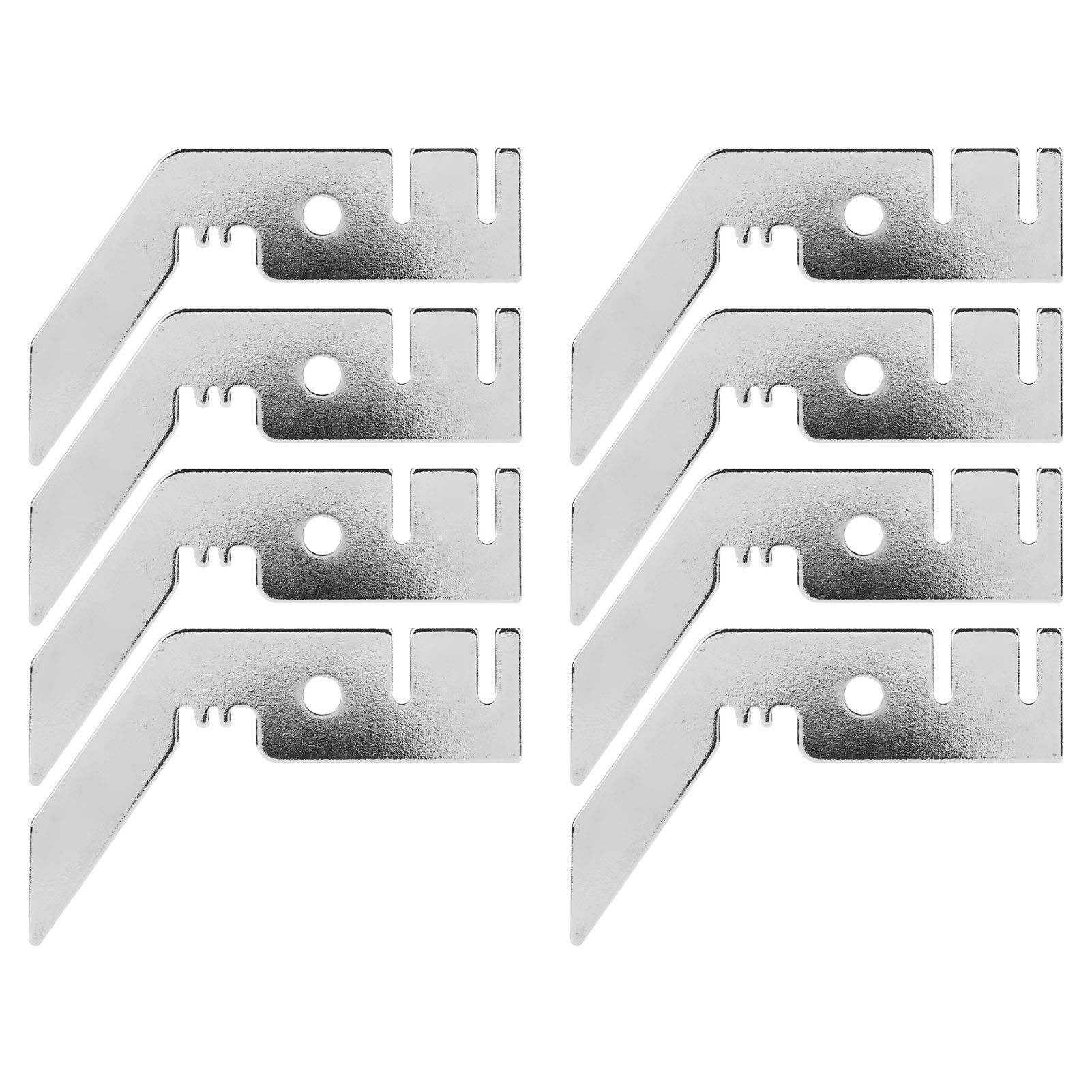 8PCS 3 Inch Double Crossbar Hanger Iron Wedding Valance Hanger for Pipe and view 3