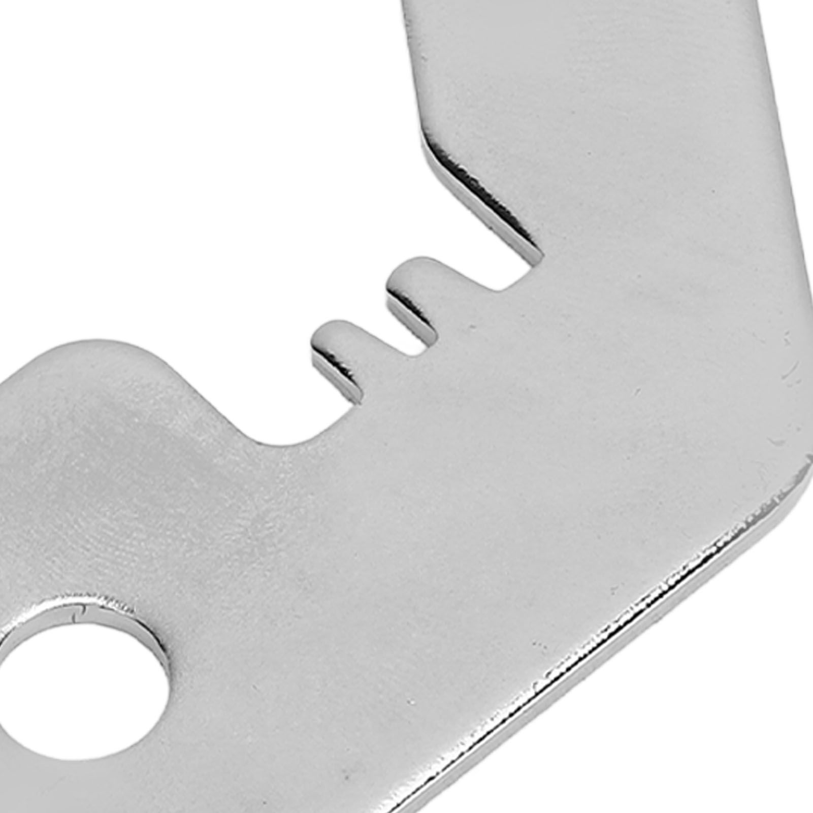 8PCS 3 Inch Double Crossbar Hanger Iron Wedding Valance Hanger for Pipe and view 5