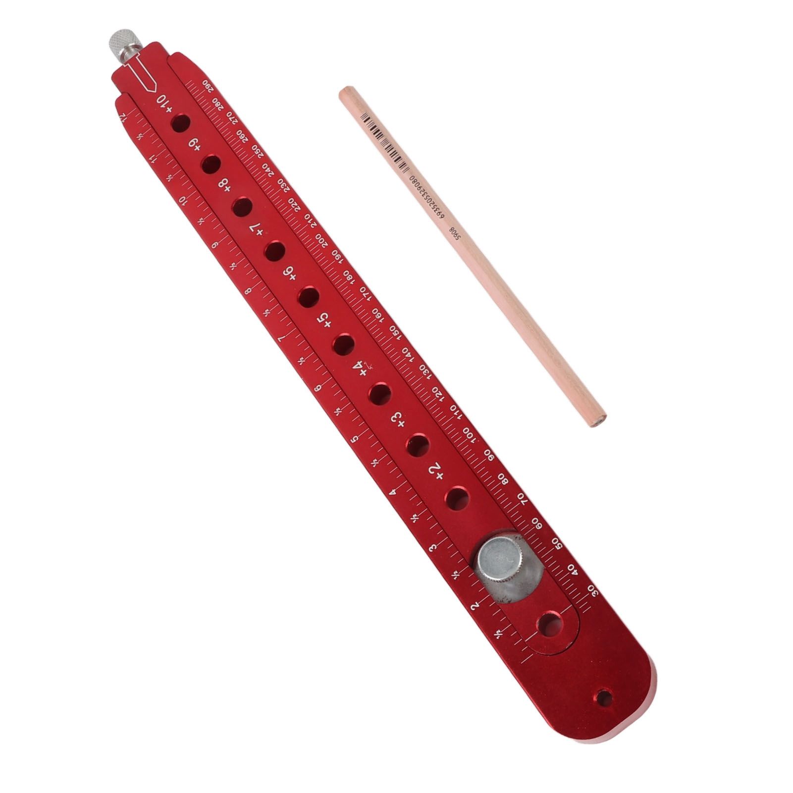 Woodworking Compass Scriber Portable Aluminum Alloy Woodworking Compass Tool