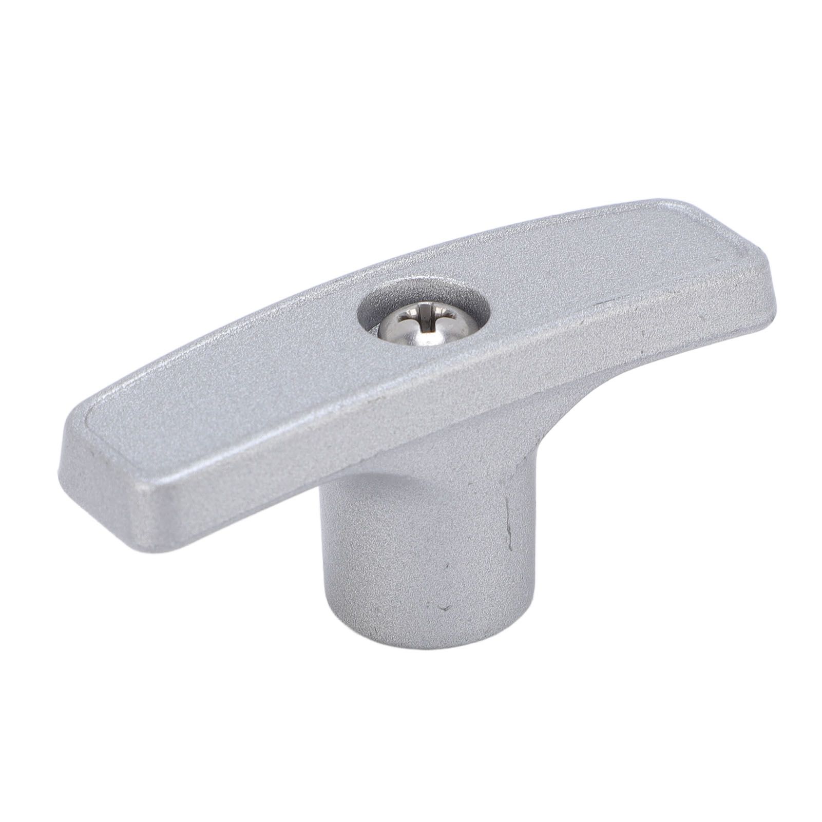 RV Waste Water Valve Handle Replacement Sturdy Aluminum Anti Slip Gray RV view 2