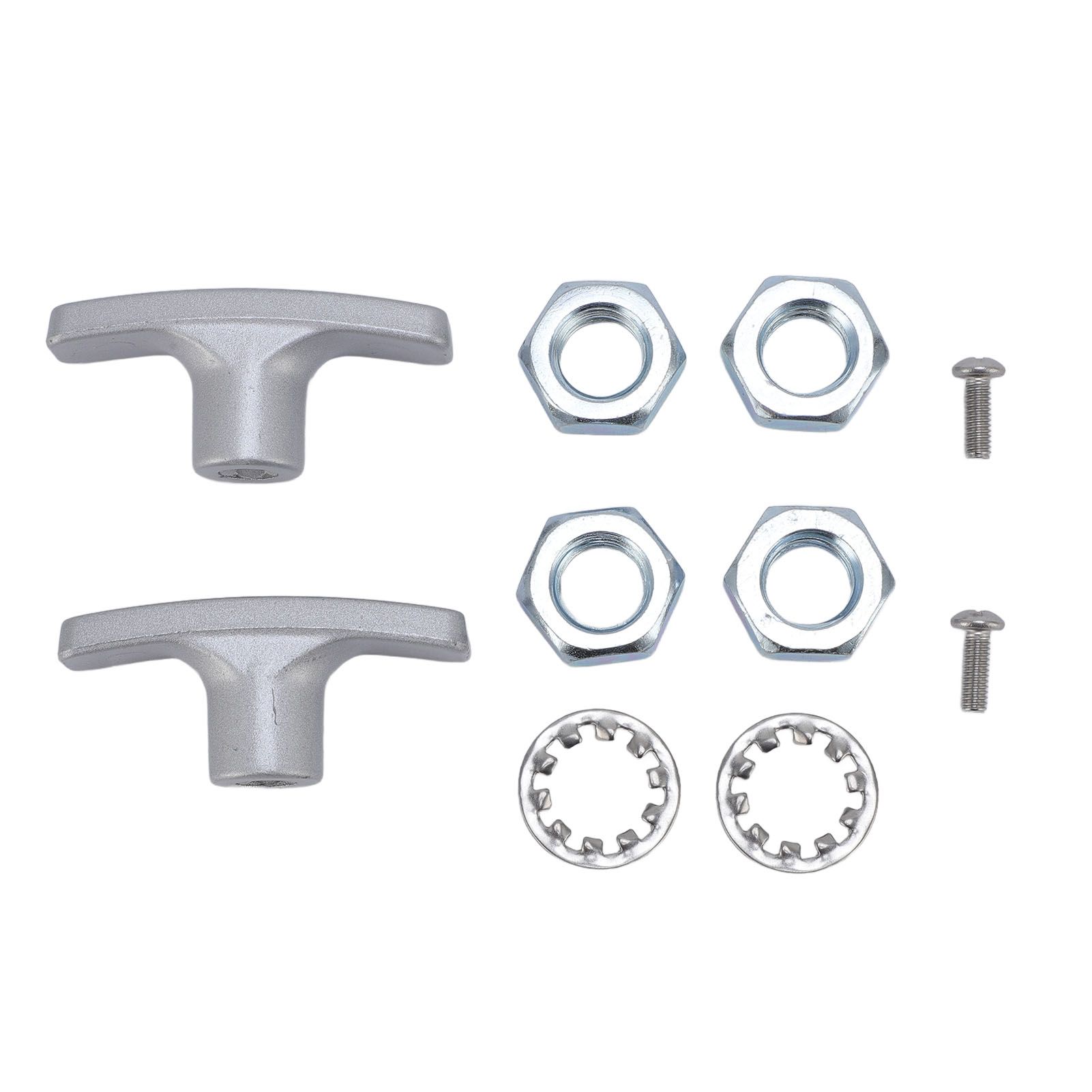 RV Waste Water Valve Handle Replacement Sturdy Aluminum Anti Slip Gray RV view 3