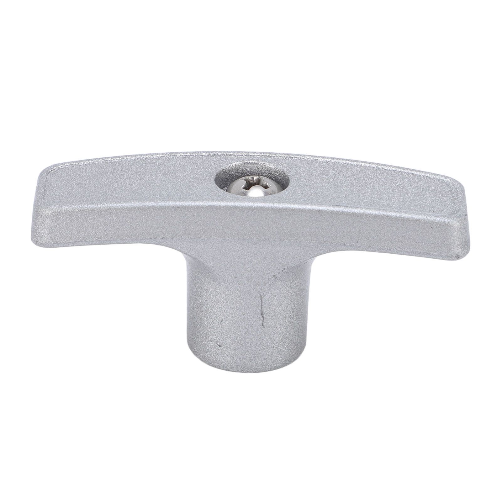 RV Waste Water Valve Handle Replacement Sturdy Aluminum Anti Slip Gray RV view 5