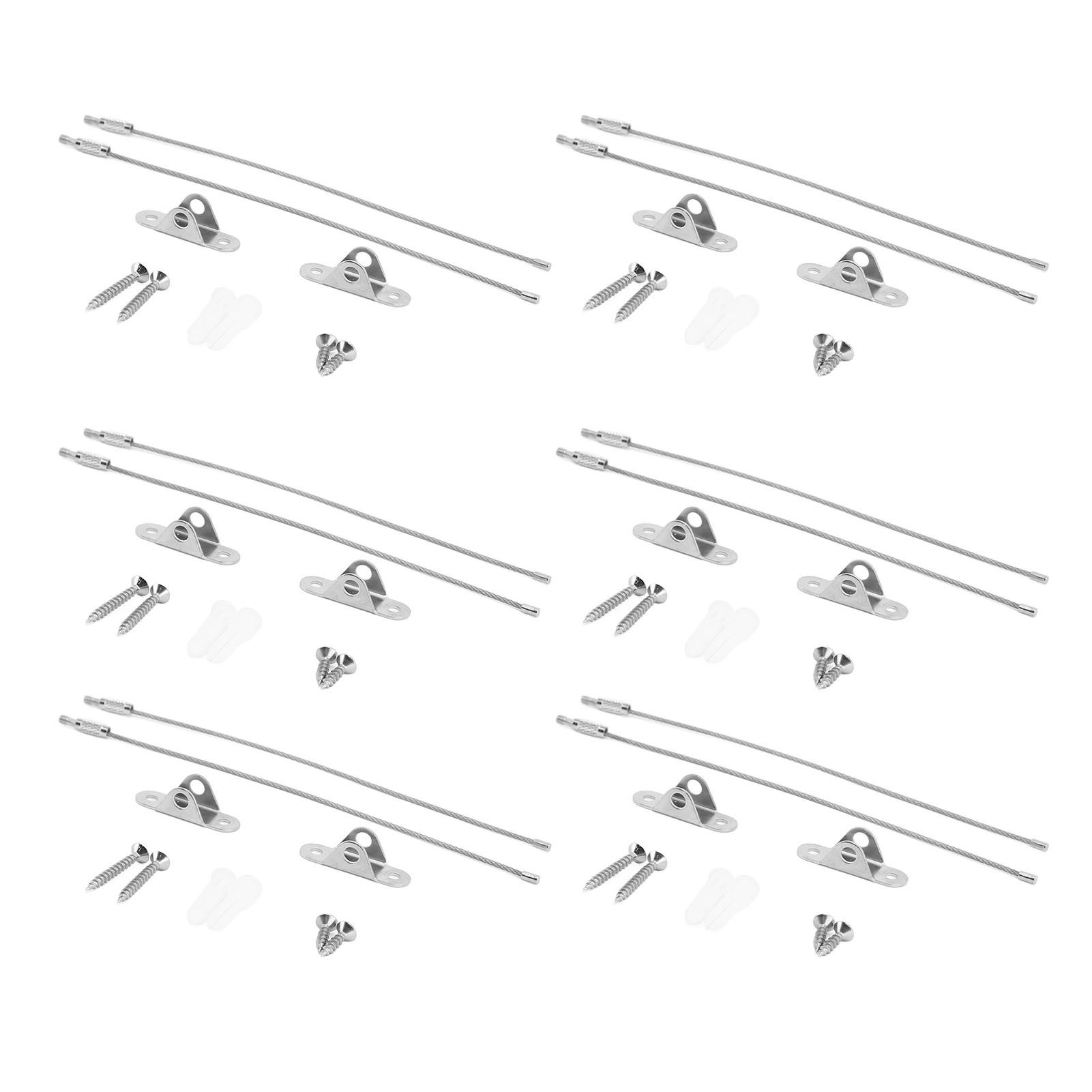 Furniture Anchors for Baby Proofing Stainless Steel Anti Tip Furniture Straps view 8