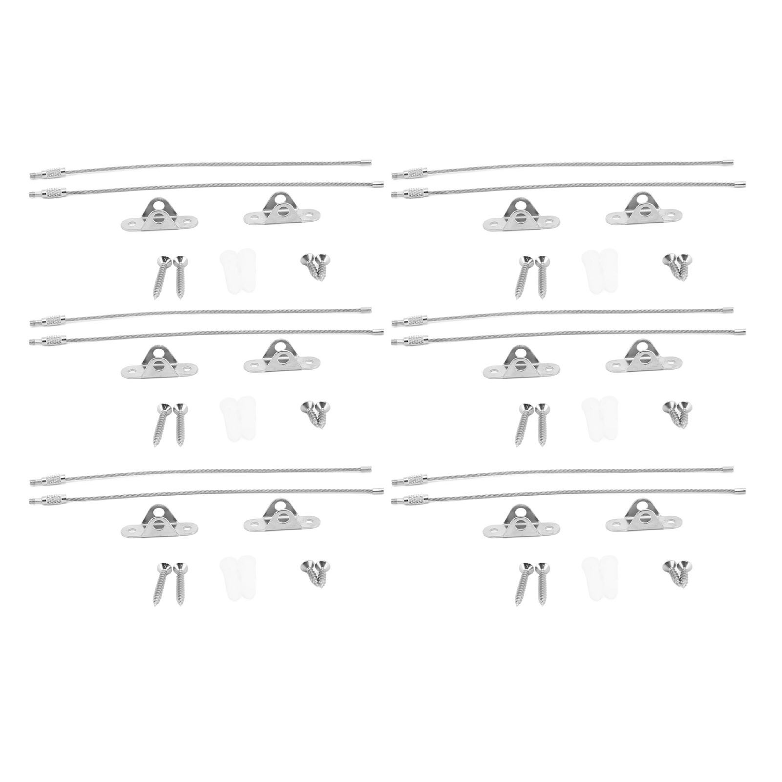 Furniture Anchors for Baby Proofing Stainless Steel Anti Tip Furniture Straps view 9