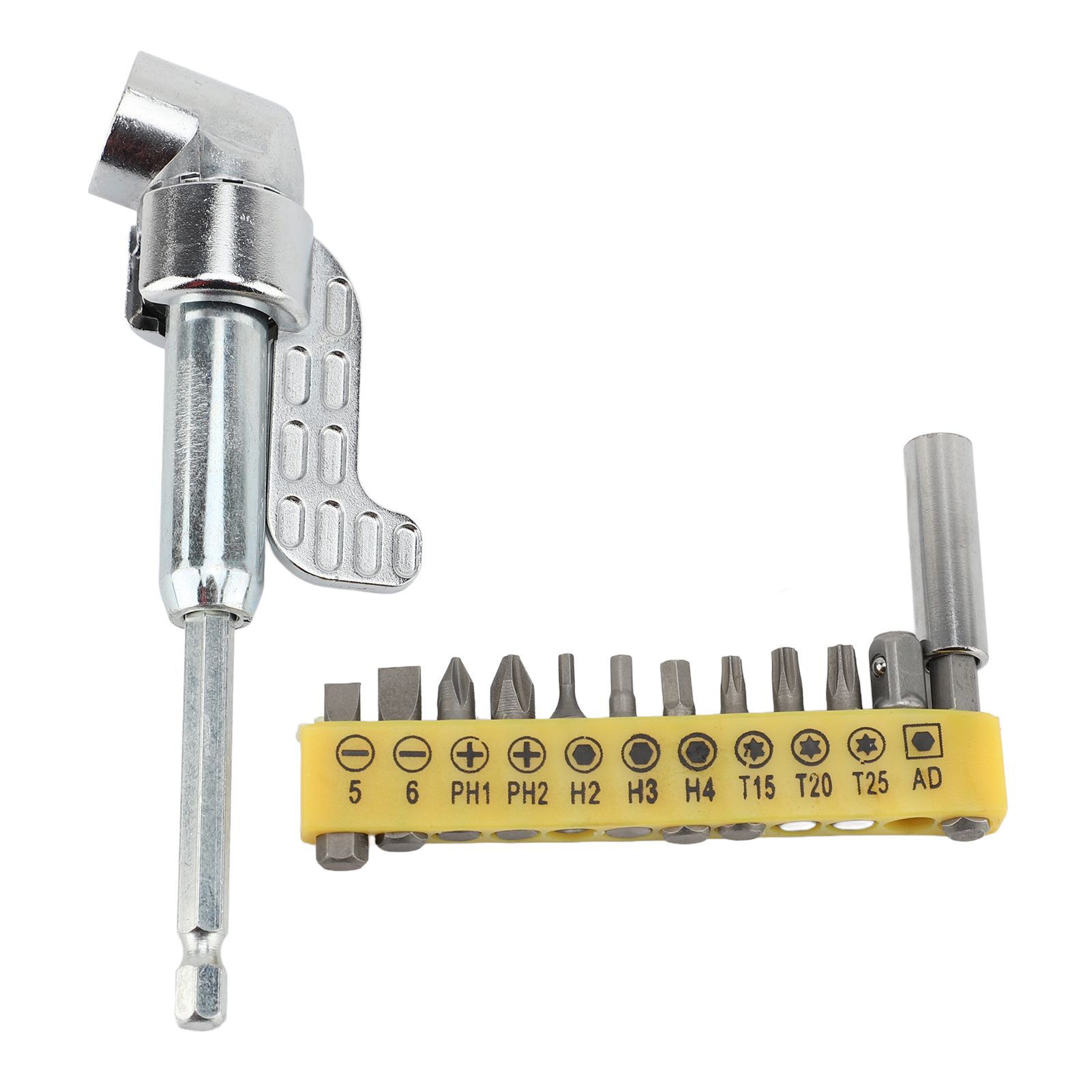 105 Degree Right Angle Drill Adapter Steel Right Angle Drill Attachment Bit view 3