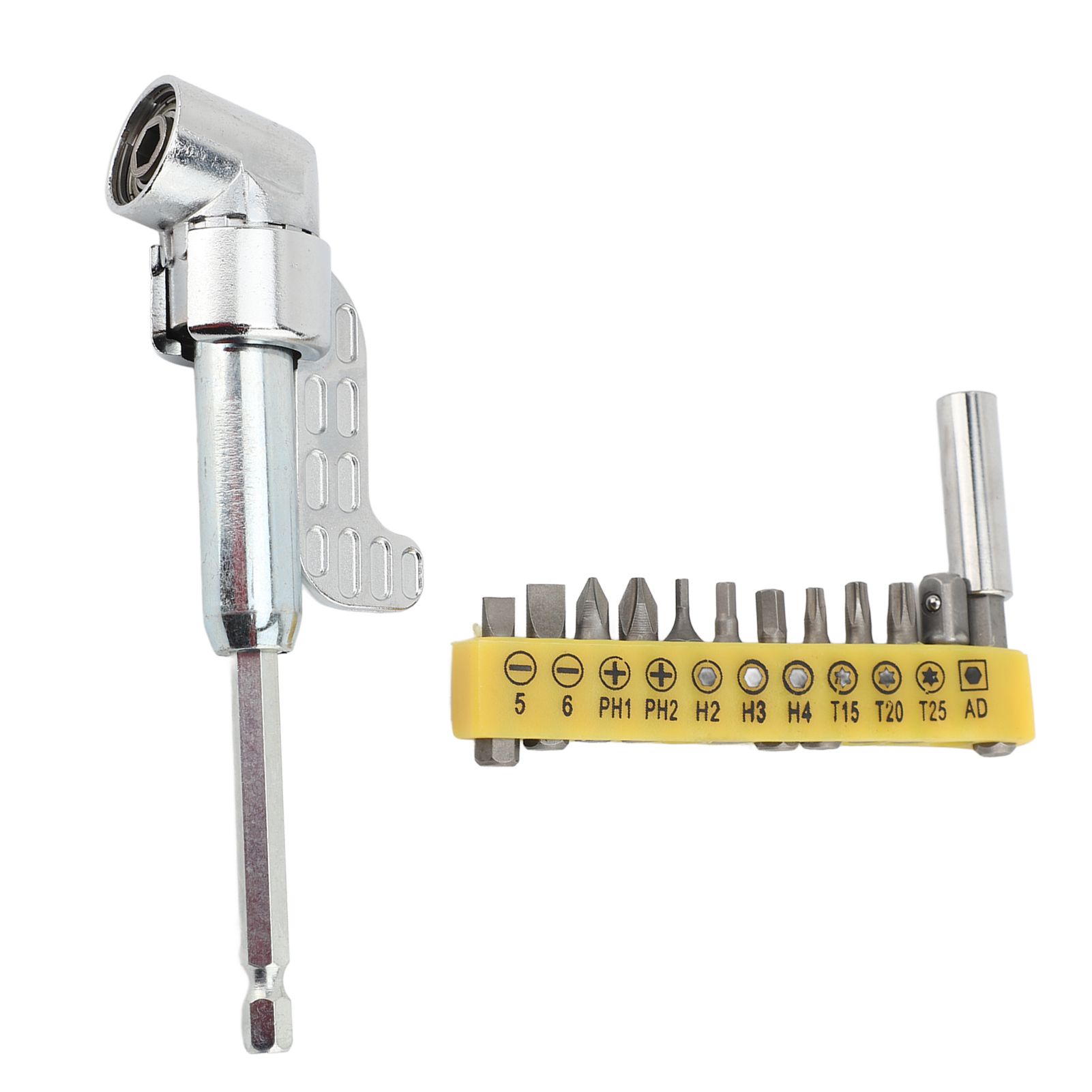 105 Degree Right Angle Drill Adapter Steel Right Angle Drill Attachment Bit view 4