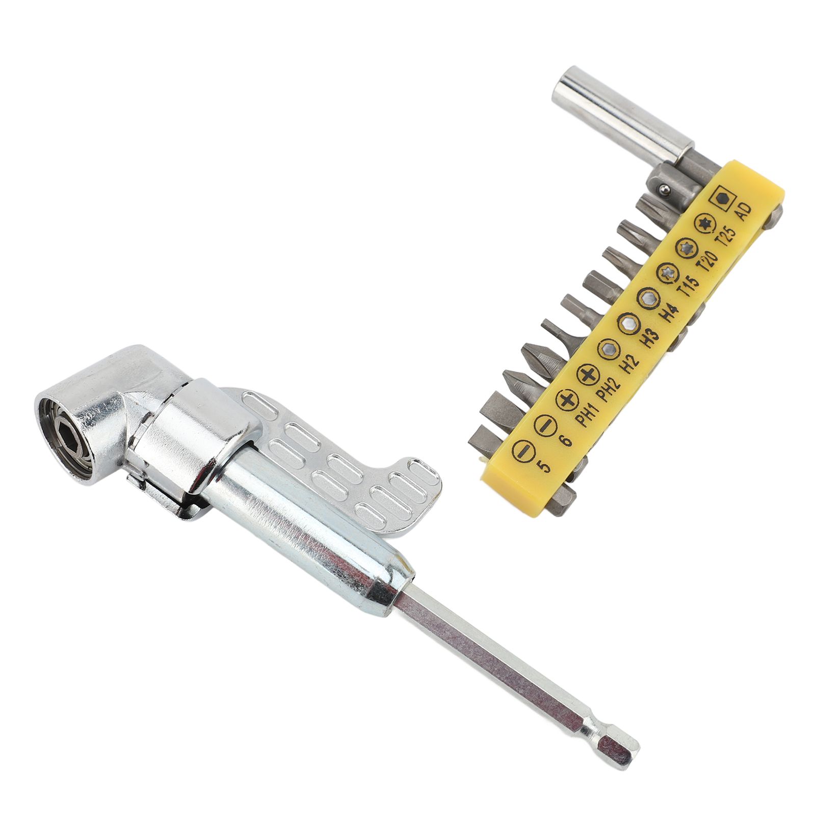 105 Degree Right Angle Drill Adapter Steel Right Angle Drill Attachment Bit view 8