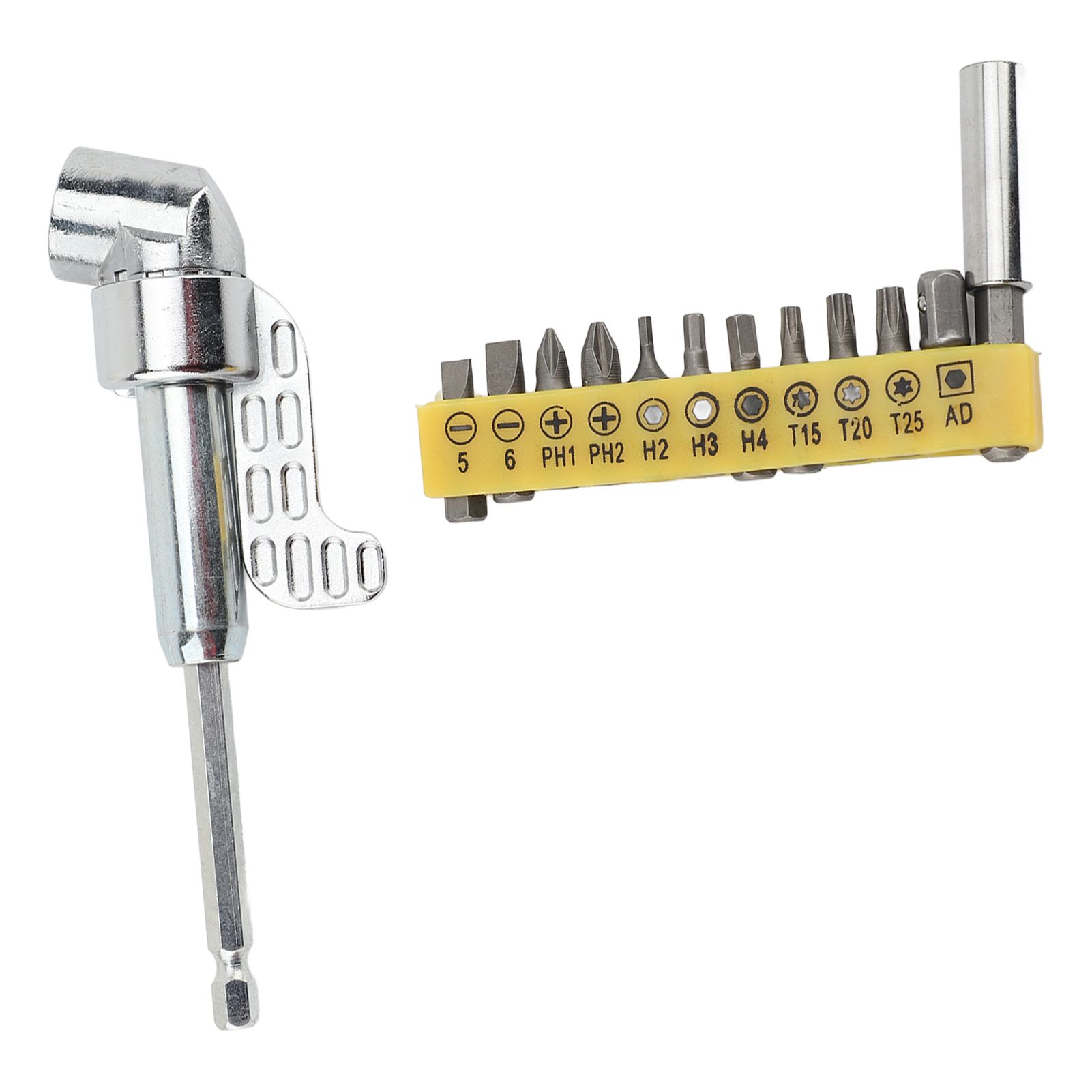 105 Degree Right Angle Drill Adapter Steel Right Angle Drill Attachment Bit view 10