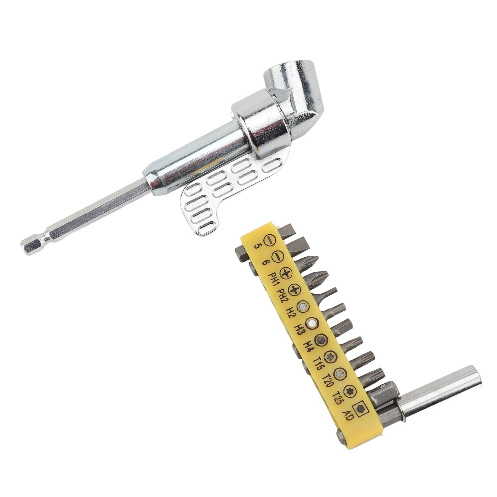 105 Degree Right Angle Drill Adapter Steel Right Angle Drill Attachment Bit view 12