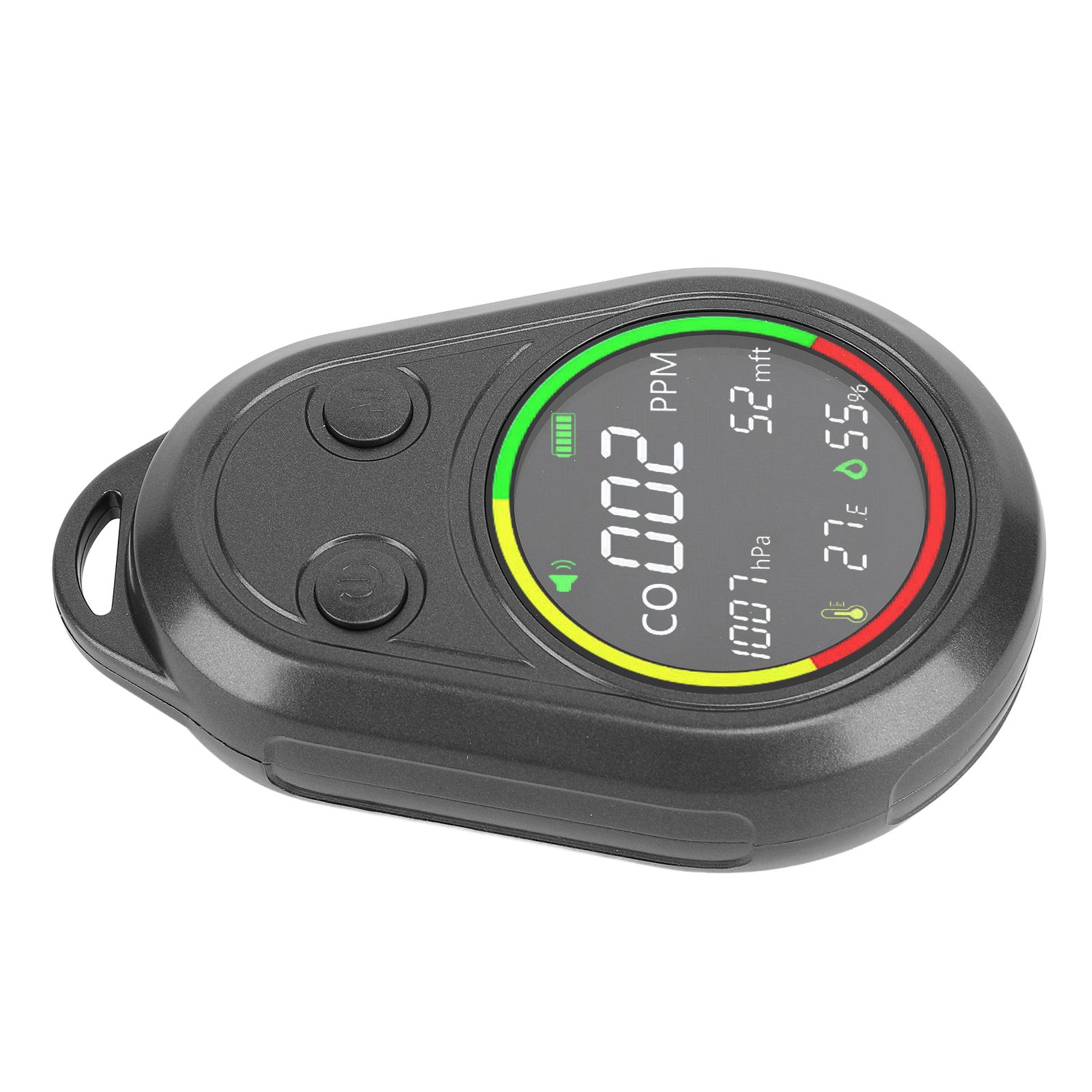 Portable Air Quality Detector 5 in 1 CO Altitude Atmospheric Pressure view 4