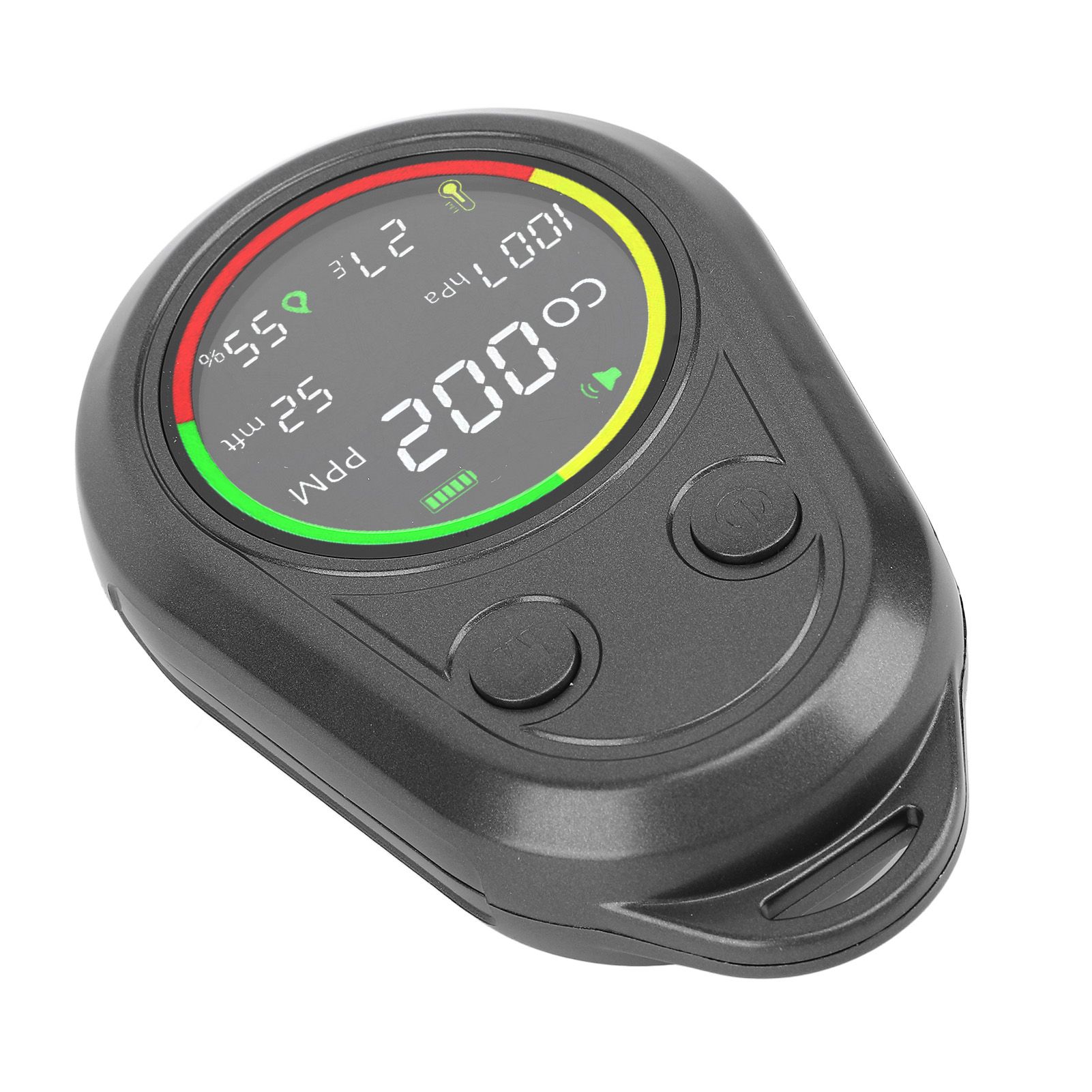 Portable Air Quality Detector 5 in 1 CO Altitude Atmospheric Pressure view 8