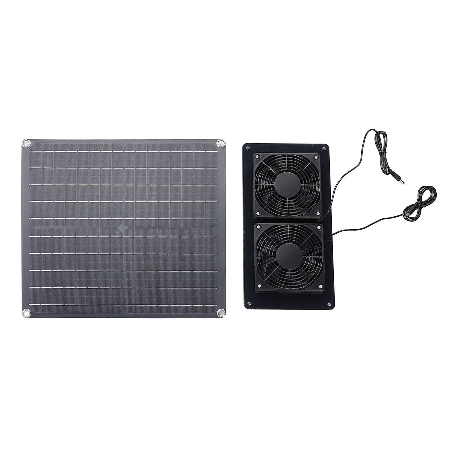 20W 18V Solar Panel Exhaust Fan Photovoltaic Vent Fan for Shed Chicken Coop view 2