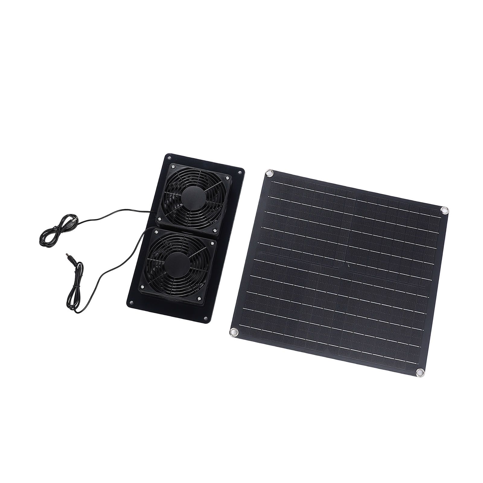 20W 18V Solar Panel Exhaust Fan Photovoltaic Vent Fan for Shed Chicken Coop view 4