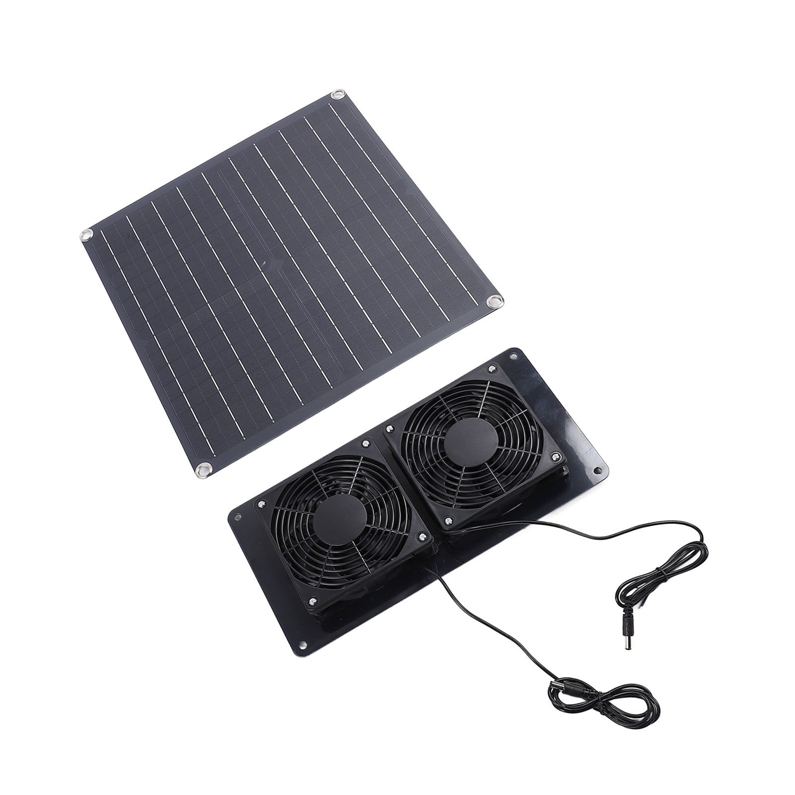 20W 18V Solar Panel Exhaust Fan Photovoltaic Vent Fan for Shed Chicken Coop view 6