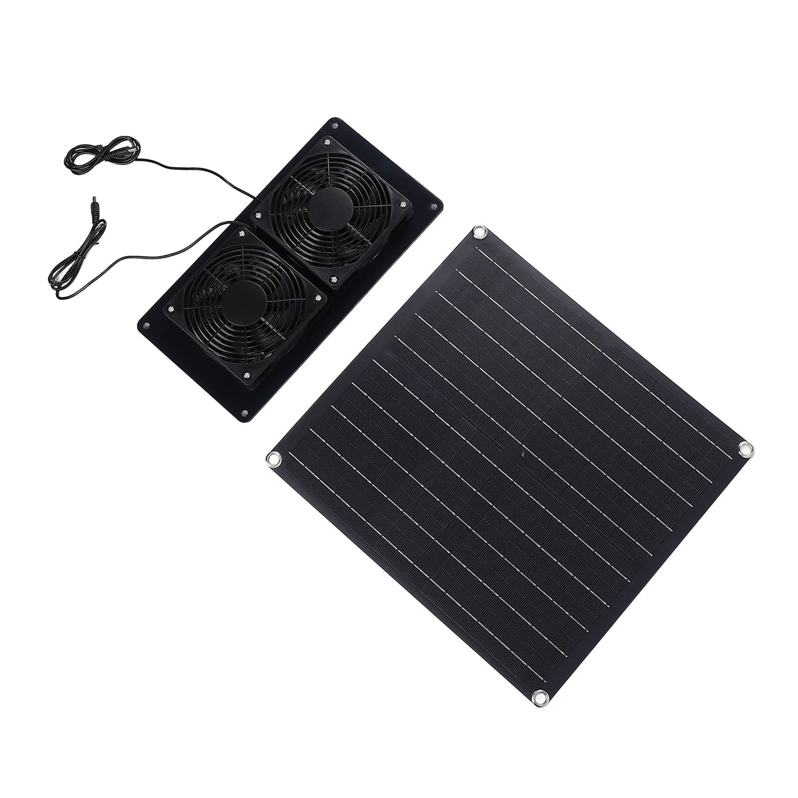 20W 18V Solar Panel Exhaust Fan Photovoltaic Vent Fan for Shed Chicken Coop view 7