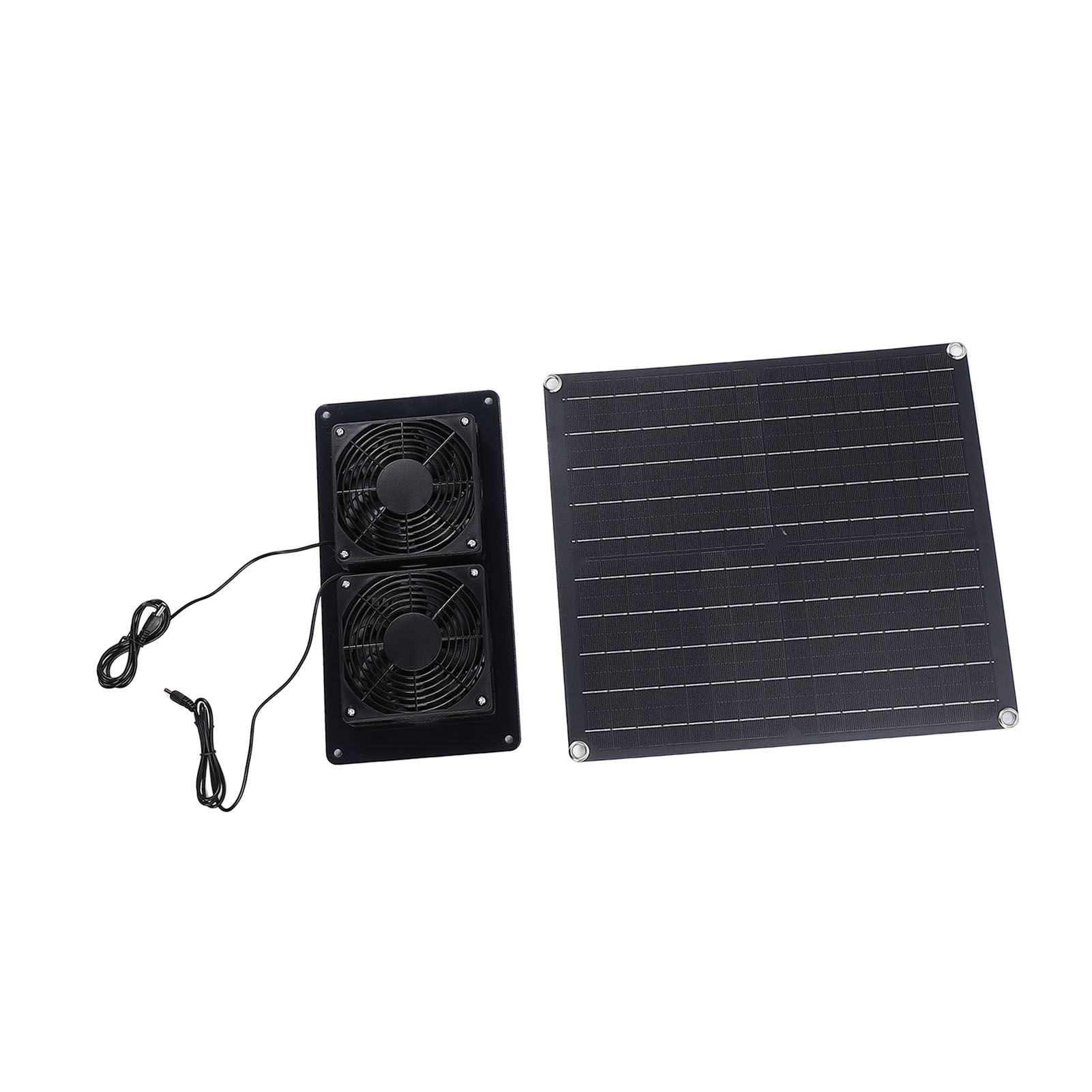 20W 18V Solar Panel Exhaust Fan Photovoltaic Vent Fan for Shed Chicken Coop view 8