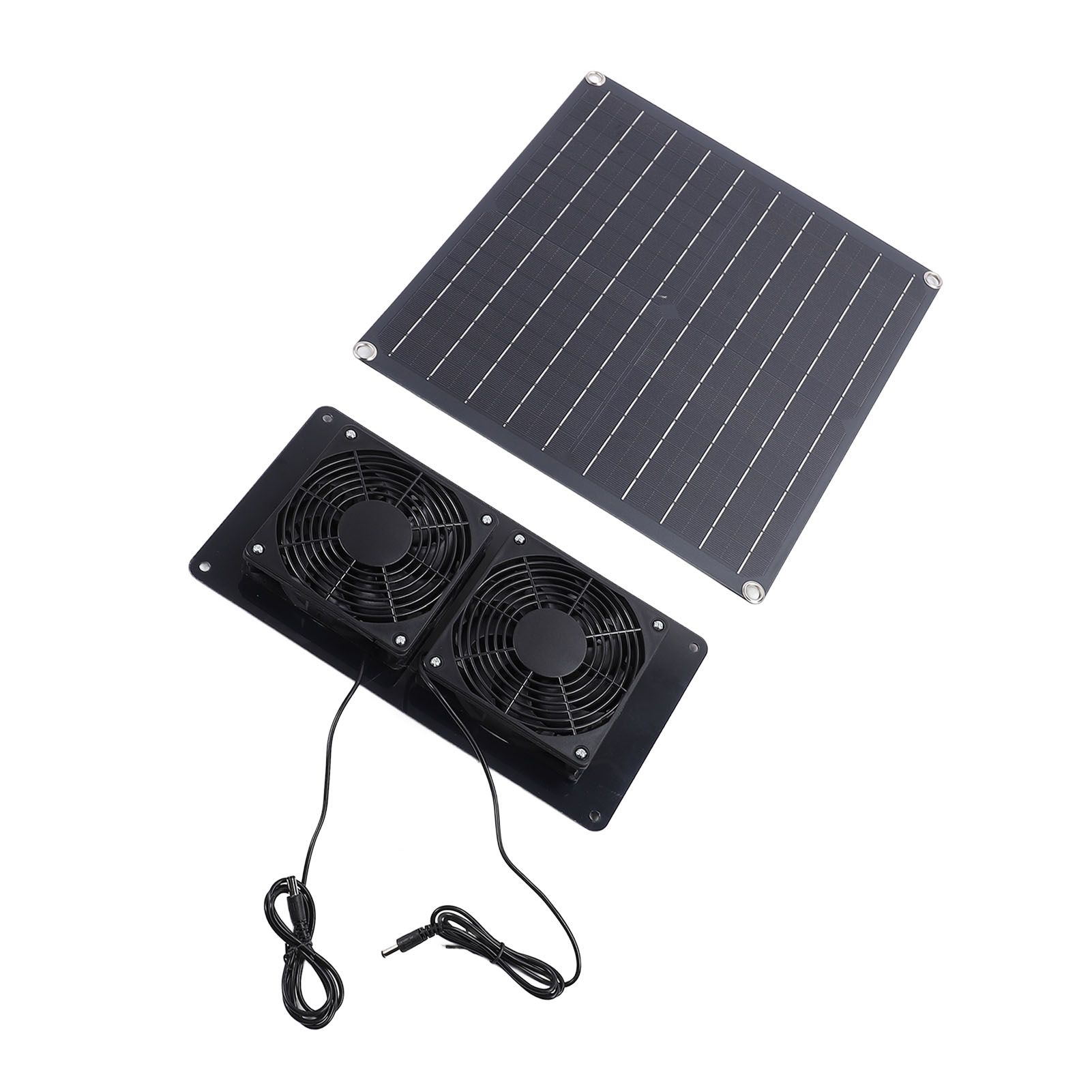 20W 18V Solar Panel Exhaust Fan Photovoltaic Vent Fan for Shed Chicken Coop view 9