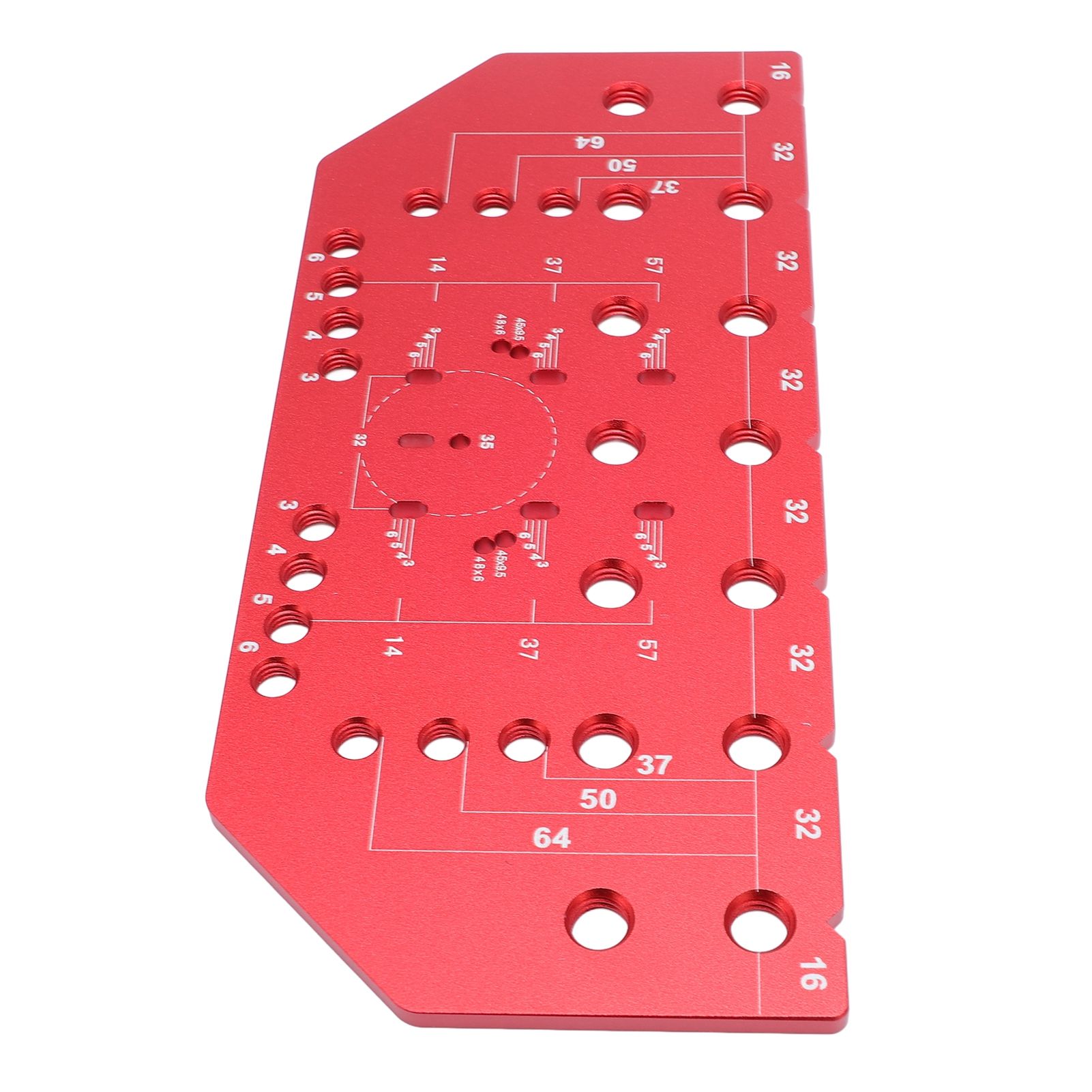 35mm Shelf Pin Jig and Hinge Jig Aluminum Alloy Hinge Drilling Tool for Handle view 11