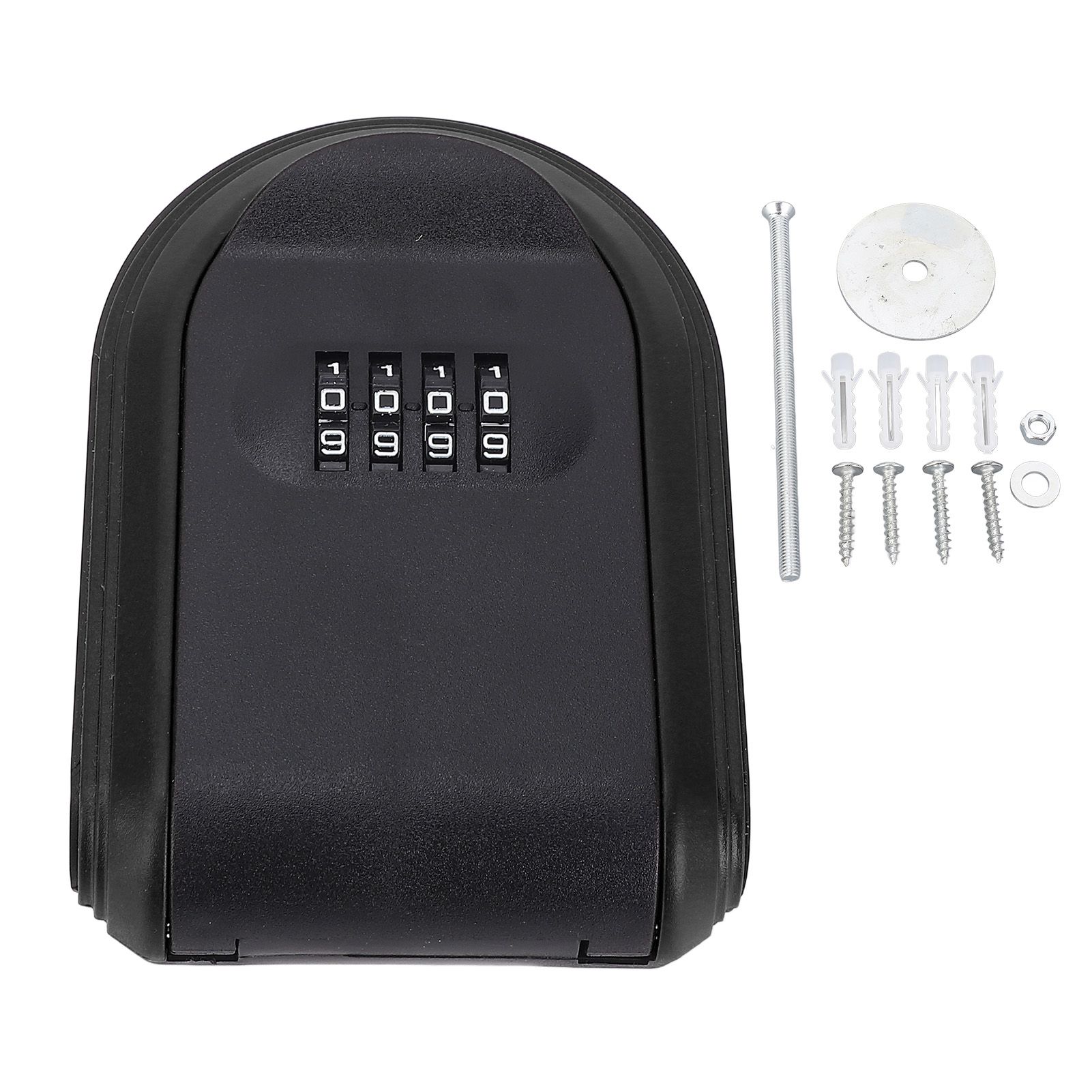 Key Lock Box Wall Mounted ABS Water Resistant Powder Coating Key Combination view 3