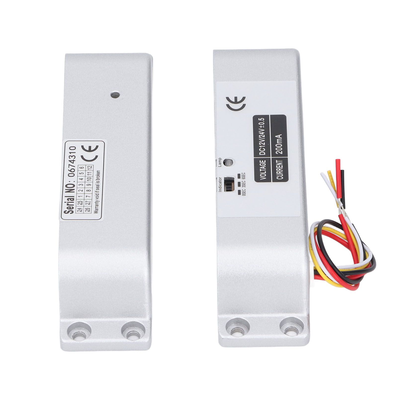 Electric Drop Bolt Lock with Time Delay DC12V 24V NC Mode Fail Safe Electric view 11
