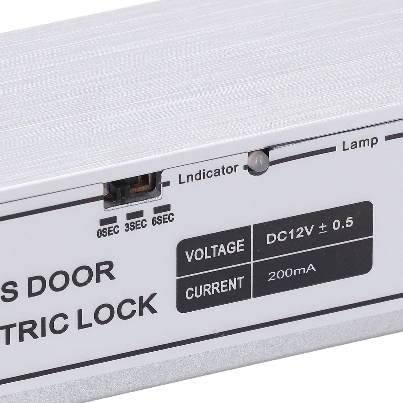 Glass Door Electric Bolt Lock with Feedback Signal DC 12V Fail Safe Door view 7