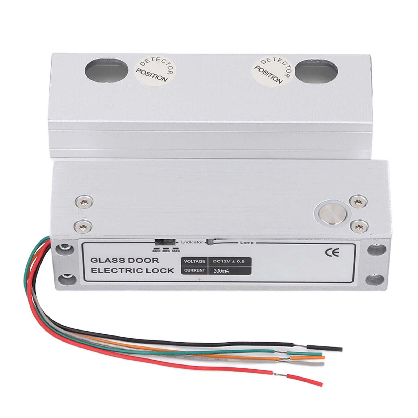 Glass Door Electric Bolt Lock with Feedback Signal DC 12V Fail Safe Door view 9