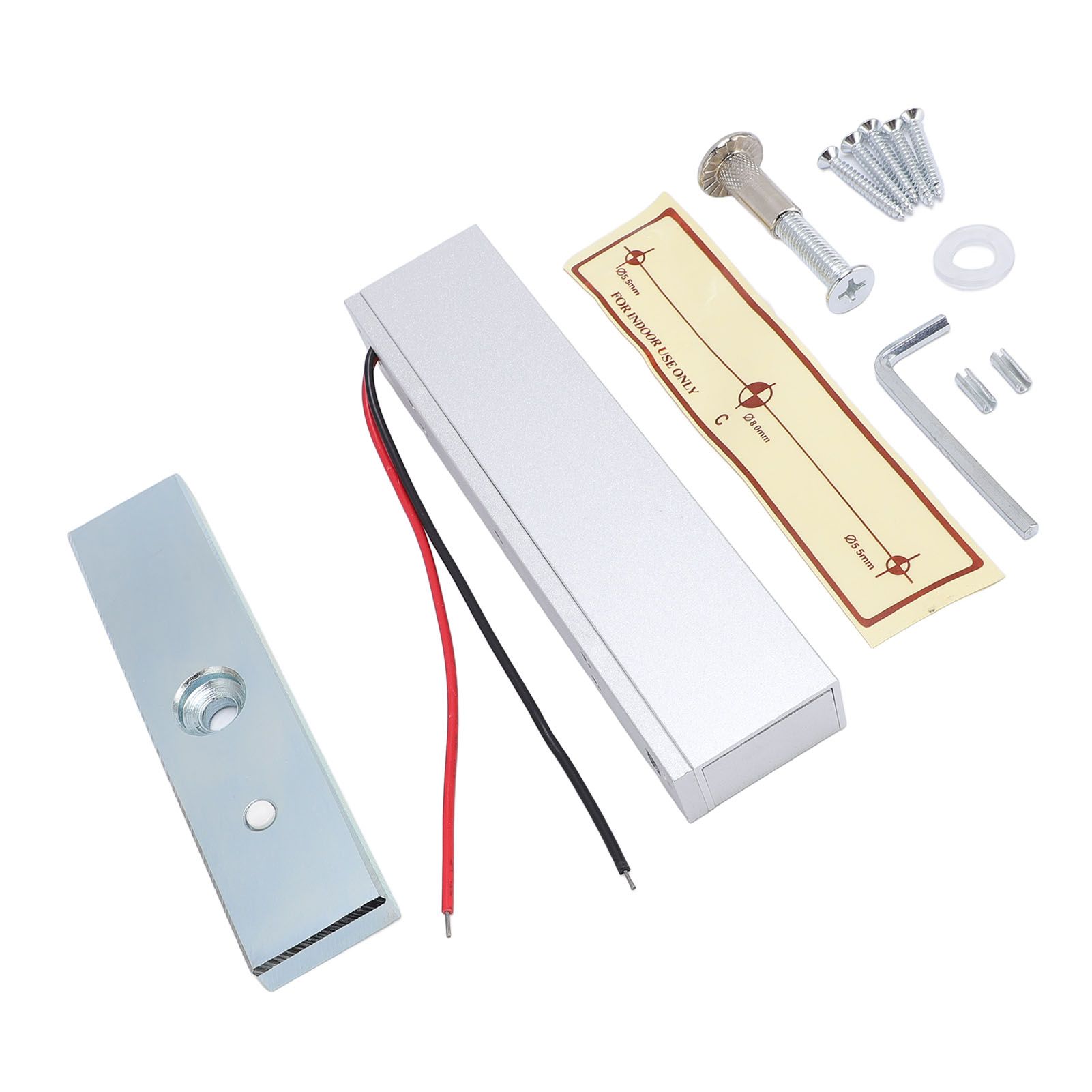 Electric Magnetic Lock 180KG/350lbs Holding Force Fail Safe NC Mode 12V