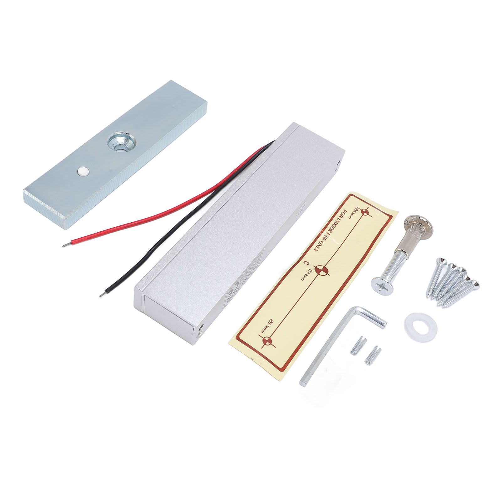 Electric Magnetic Lock 180KG/350lbs Holding Force Fail Safe NC Mode 12V view 3