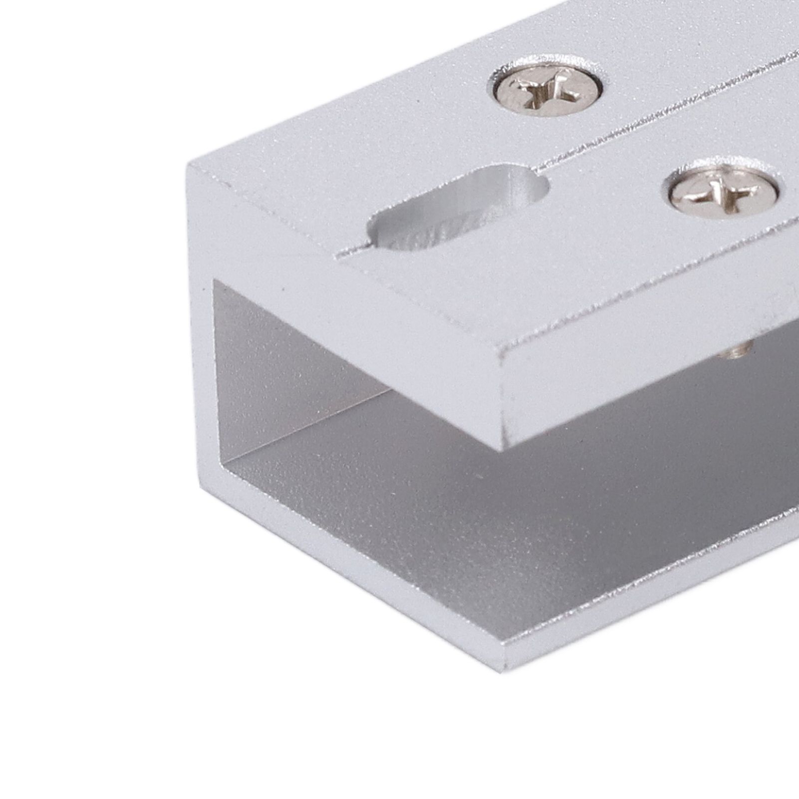 Aluminum Alloy U Shape Bracket for 180KG 350lbs Magnetic Lock Frameless Glass view 7