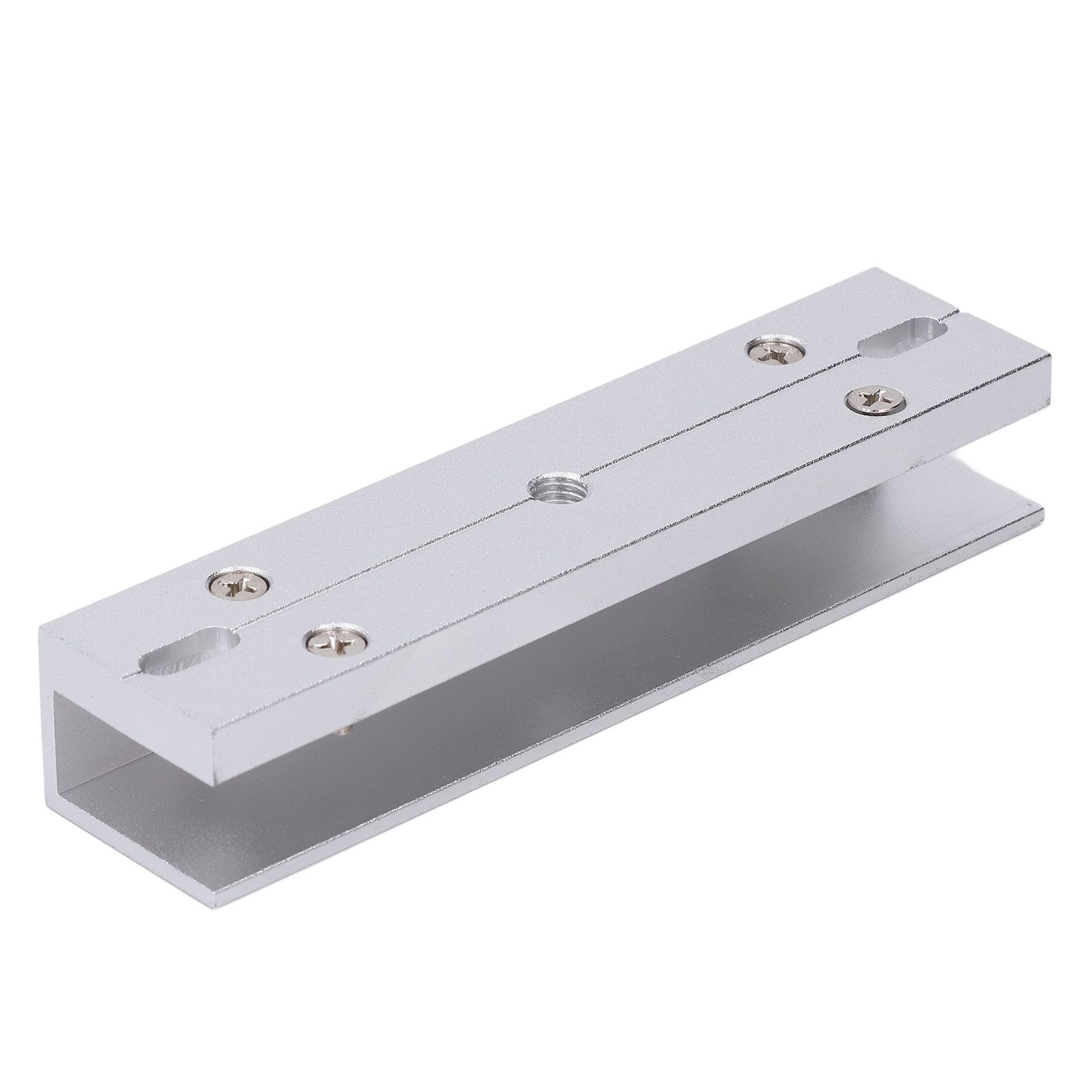 Aluminum Alloy U Shape Bracket for 180KG 350lbs Magnetic Lock Frameless Glass view 12
