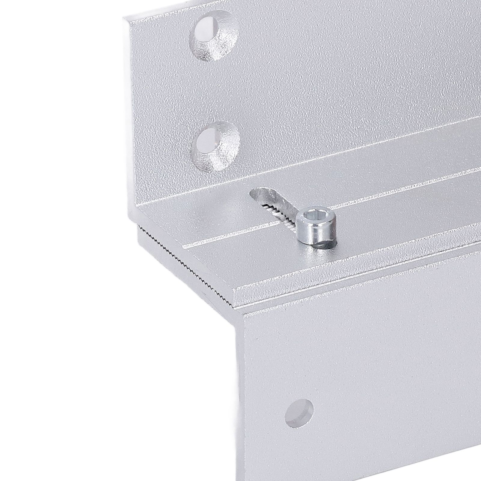 Electric Magnetic Lock Z L Bracket 180KG Holding Force 168mm Aluminum Alloy view 2