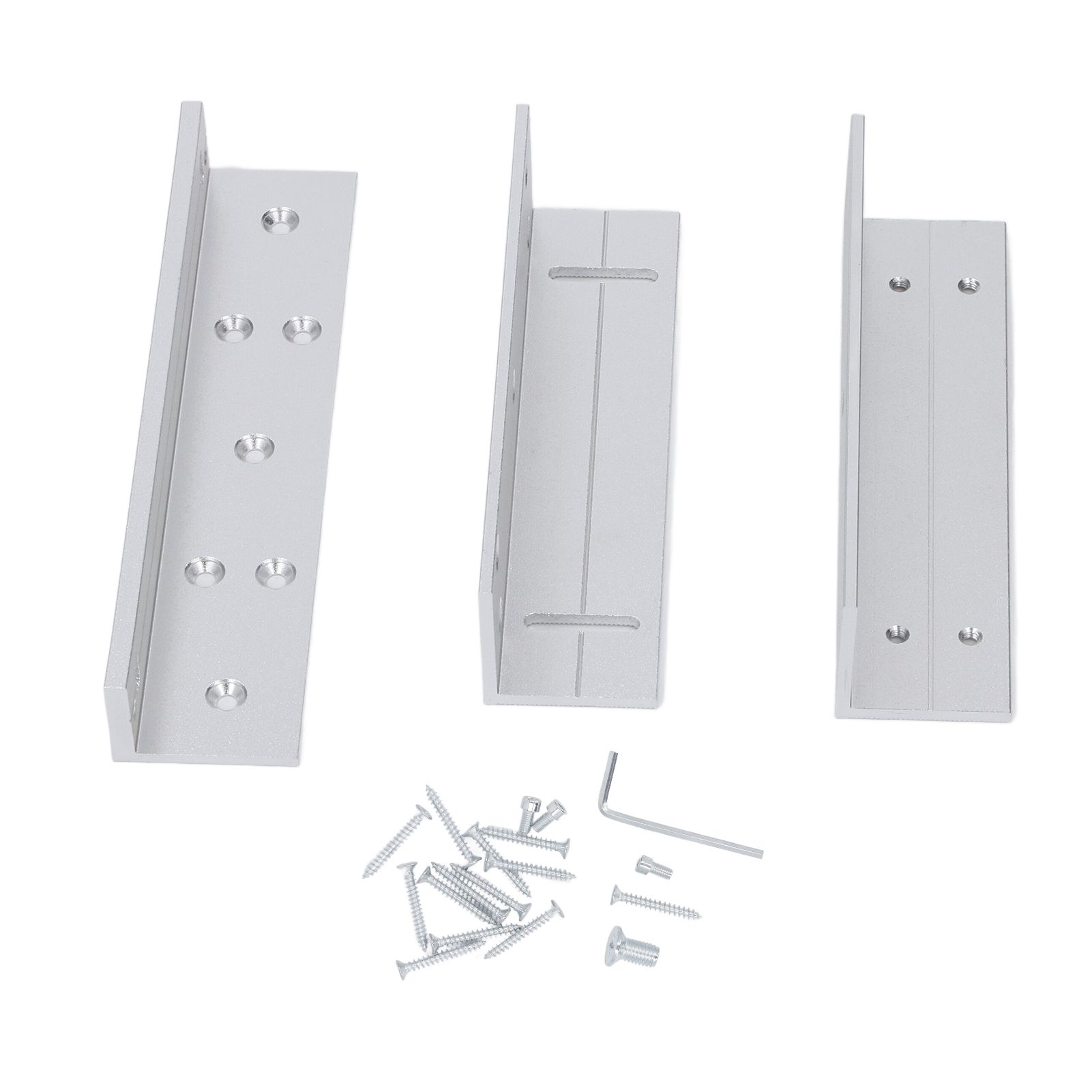 Electric Magnetic Lock Z L Bracket 180KG Holding Force 168mm Aluminum Alloy view 3