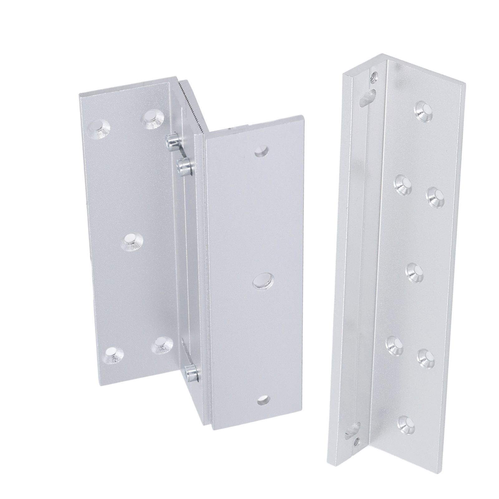Electric Magnetic Lock Z L Bracket 180KG Holding Force 168mm Aluminum Alloy view 9