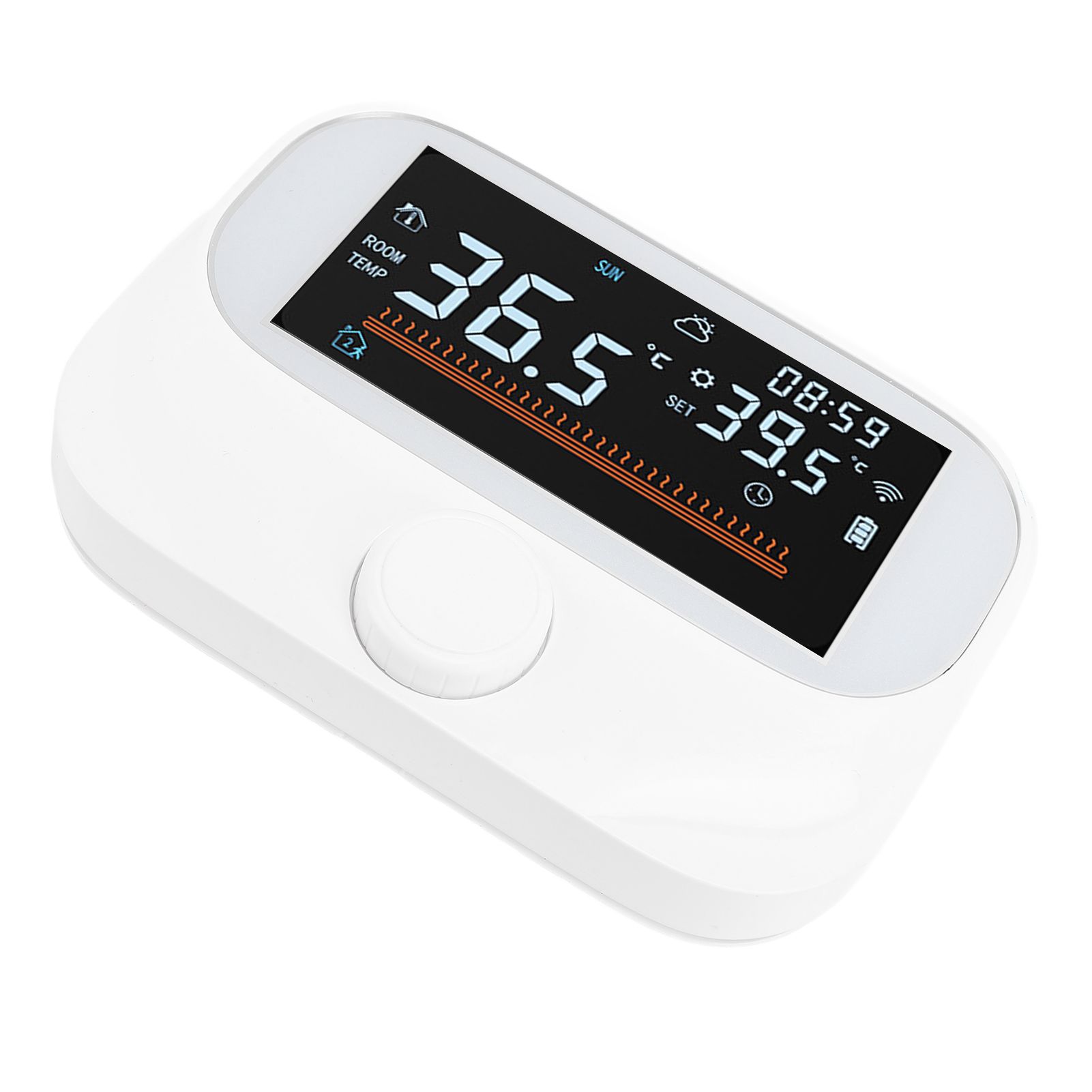 Wireless Programmable Thermostat for Home LCD Smart APP Voice Control Gas view 6