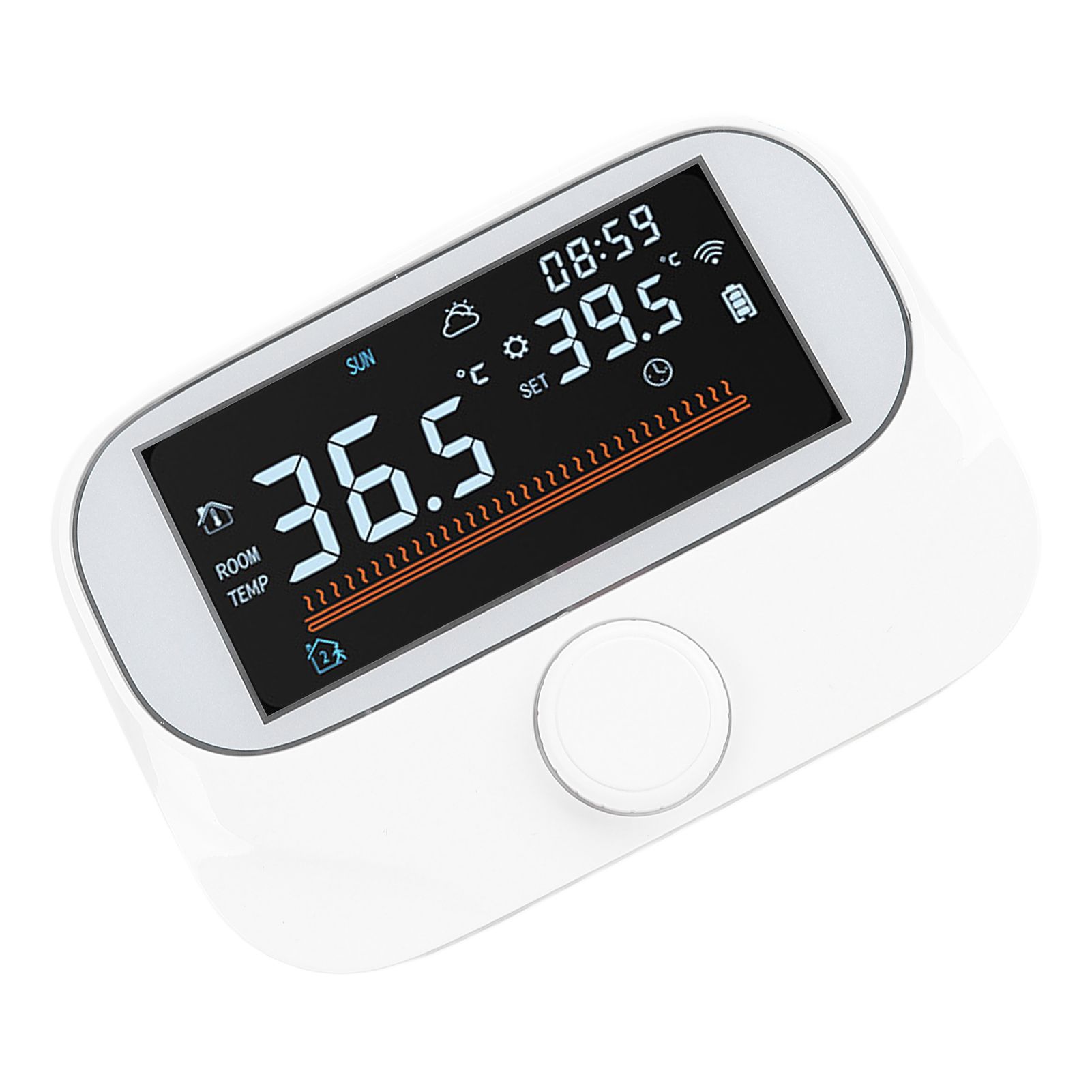 Wireless Programmable Thermostat for Home LCD Smart APP Voice Control Gas view 11