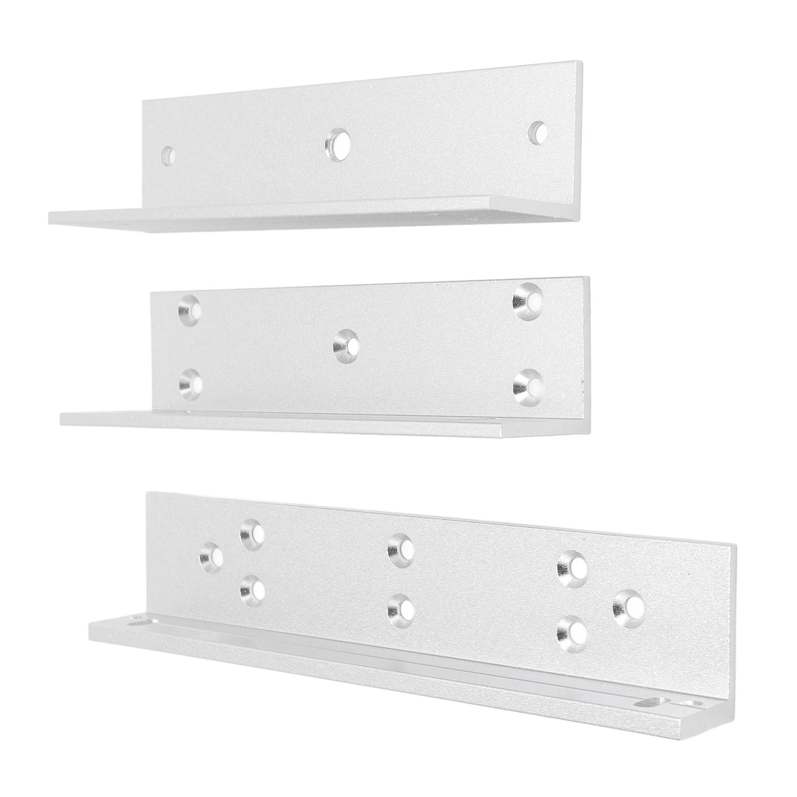 Inward Door Z L Bracket 180KG Holding Force Aluminum Alloy Z L Holder Stand view 12
