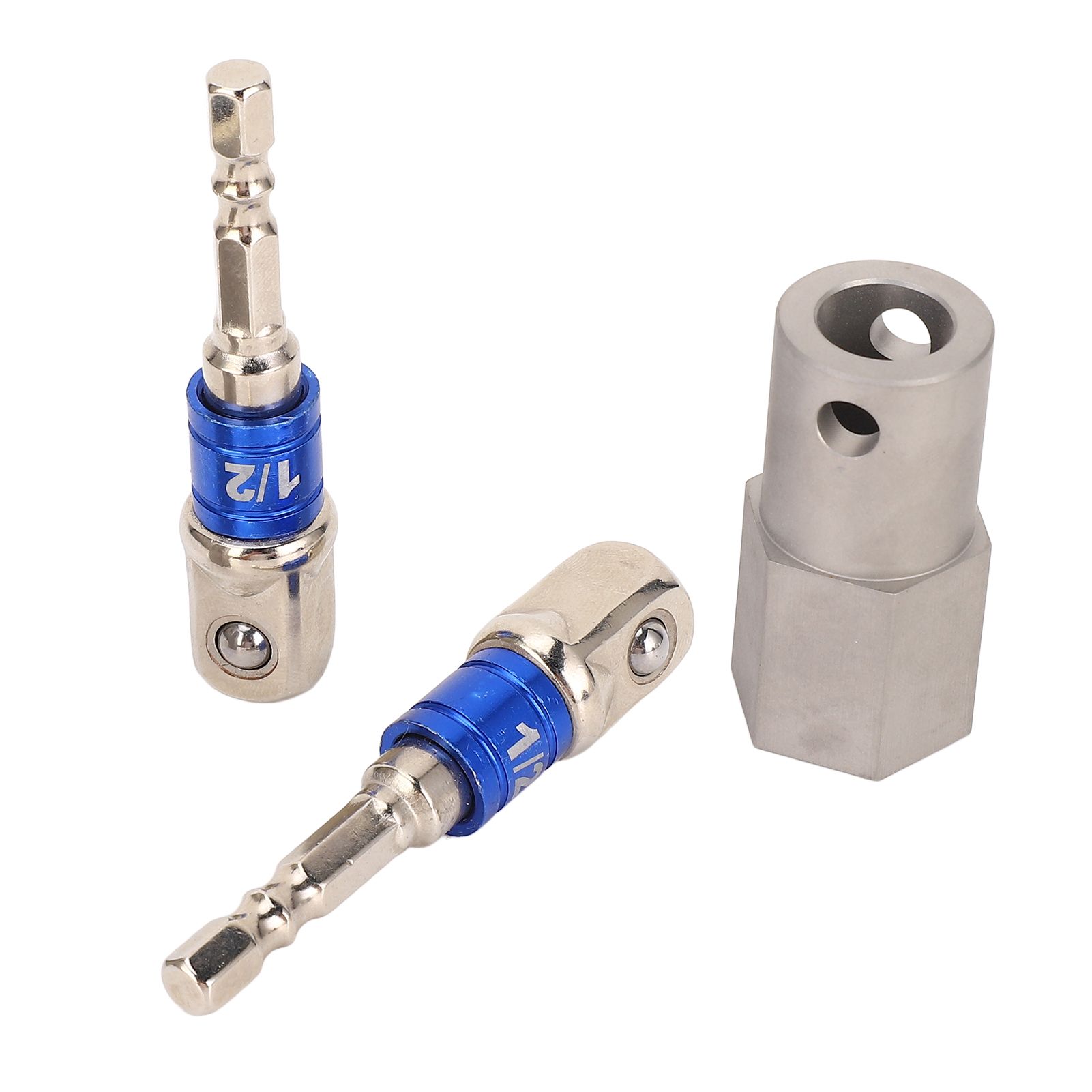 Stainless Steel Top Wind Trailer Jack Crank Handle Drill Adapter with 2 1/2 view 5