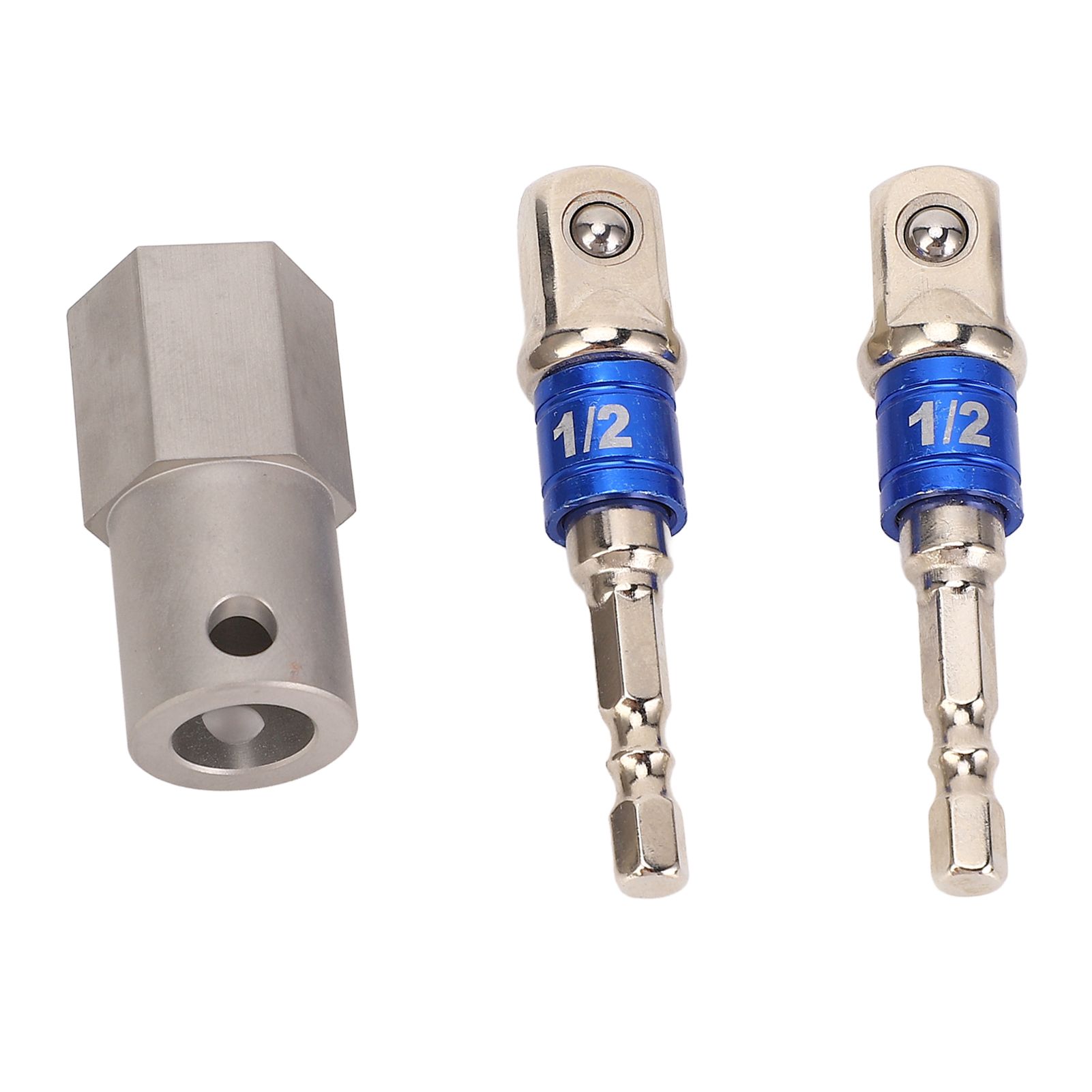 Stainless Steel Top Wind Trailer Jack Crank Handle Drill Adapter with 2 1/2 view 7