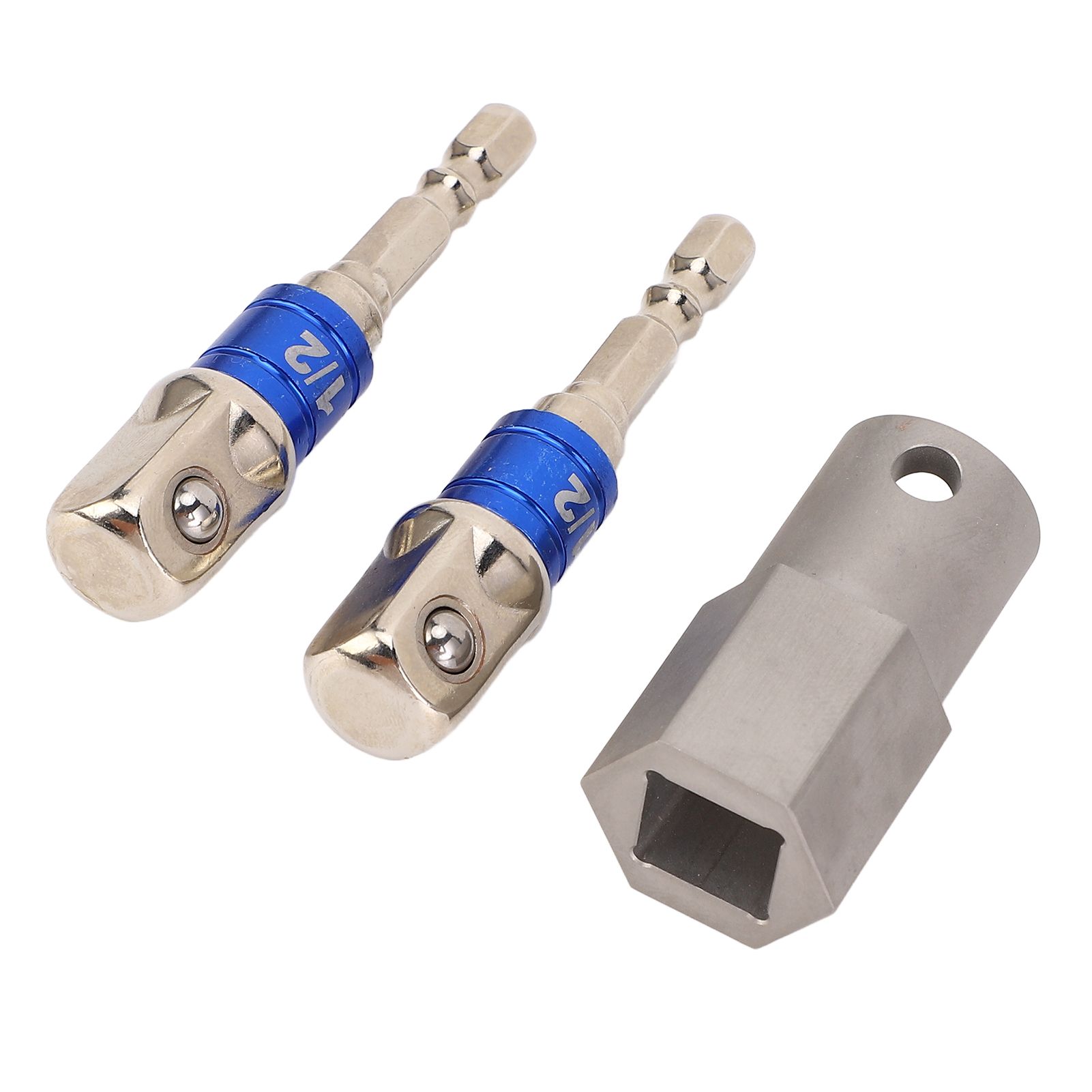 Stainless Steel Top Wind Trailer Jack Crank Handle Drill Adapter with 2 1/2 view 8
