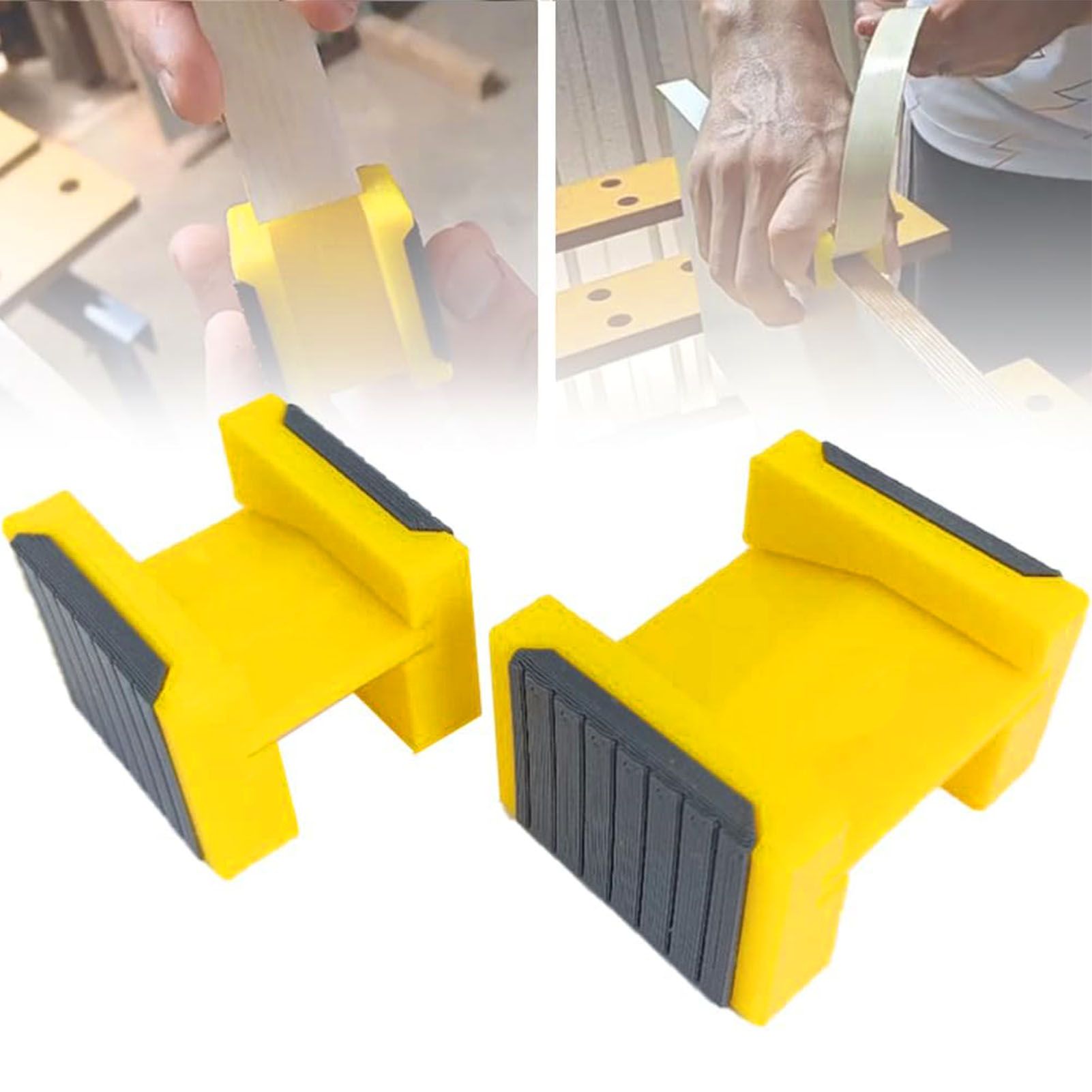 2PCS Edge Tape Holder Straightener Kit Plastic Edge Tape Banding Trimmer Tool view 12