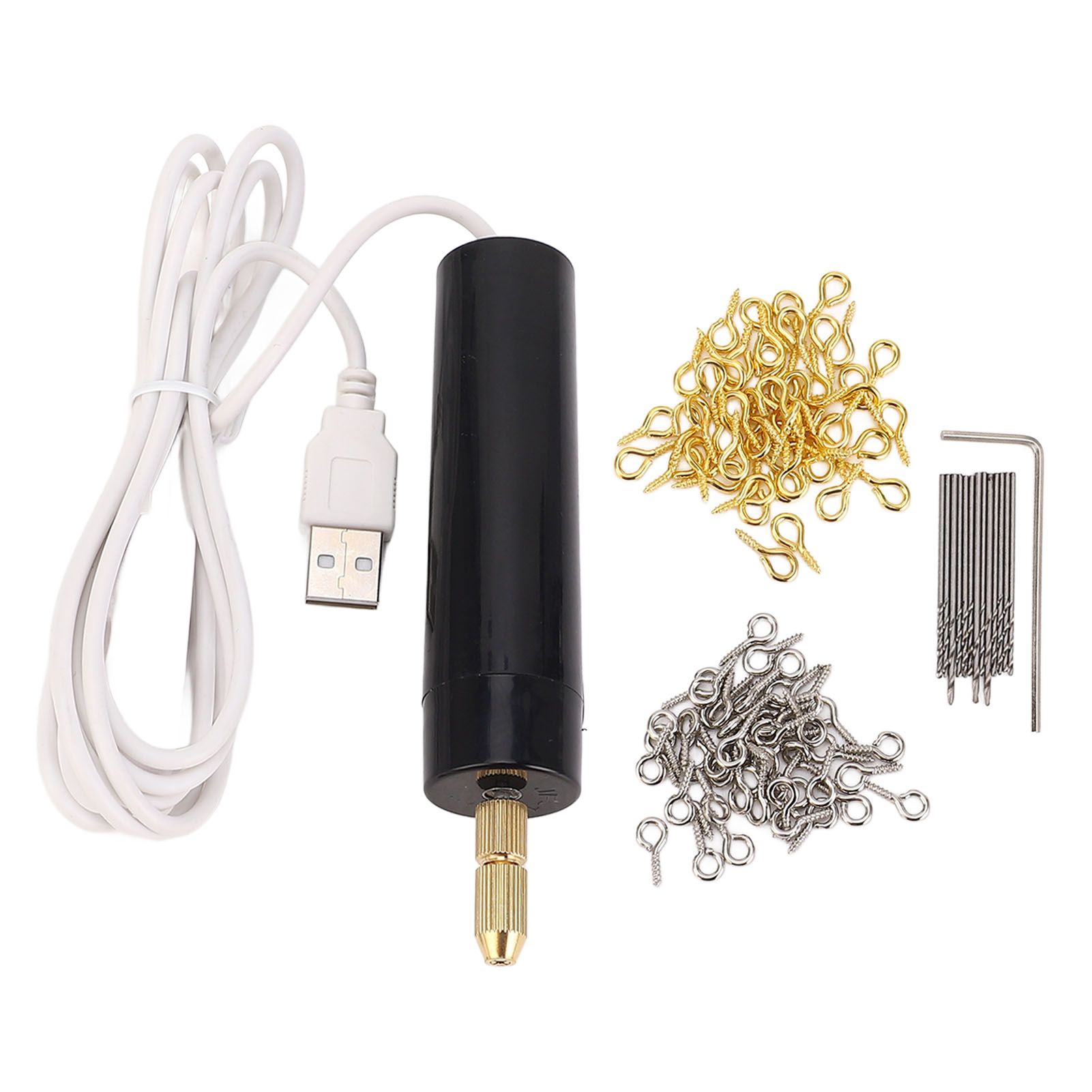 Mini Electric Hand Drill USB Multifunctional 11000rpm No Load Speed Resin view 3