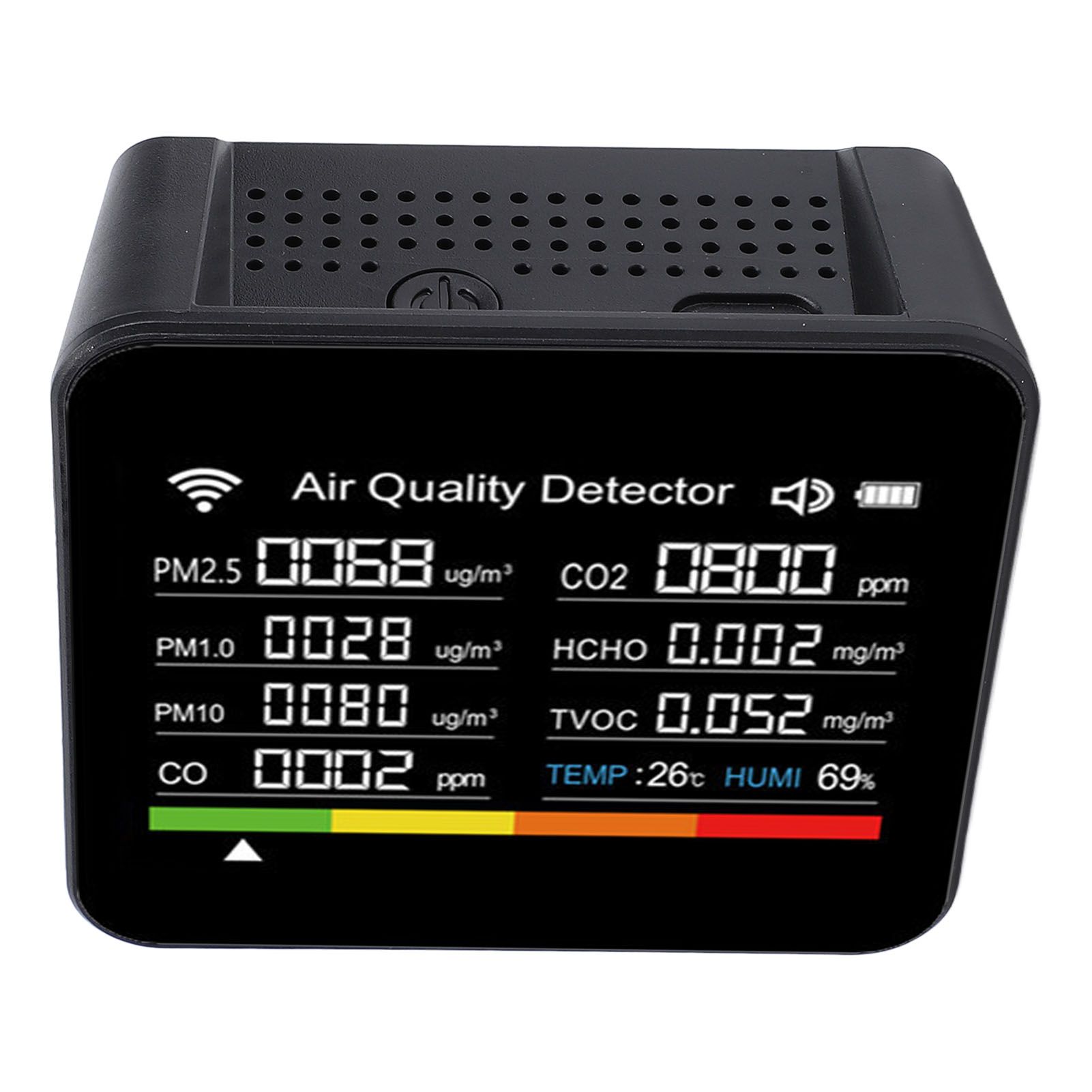 Smart Air Quality Meter 14 in 1 HCHO PM2.5 VOC Temperature Humidity Detector view 6