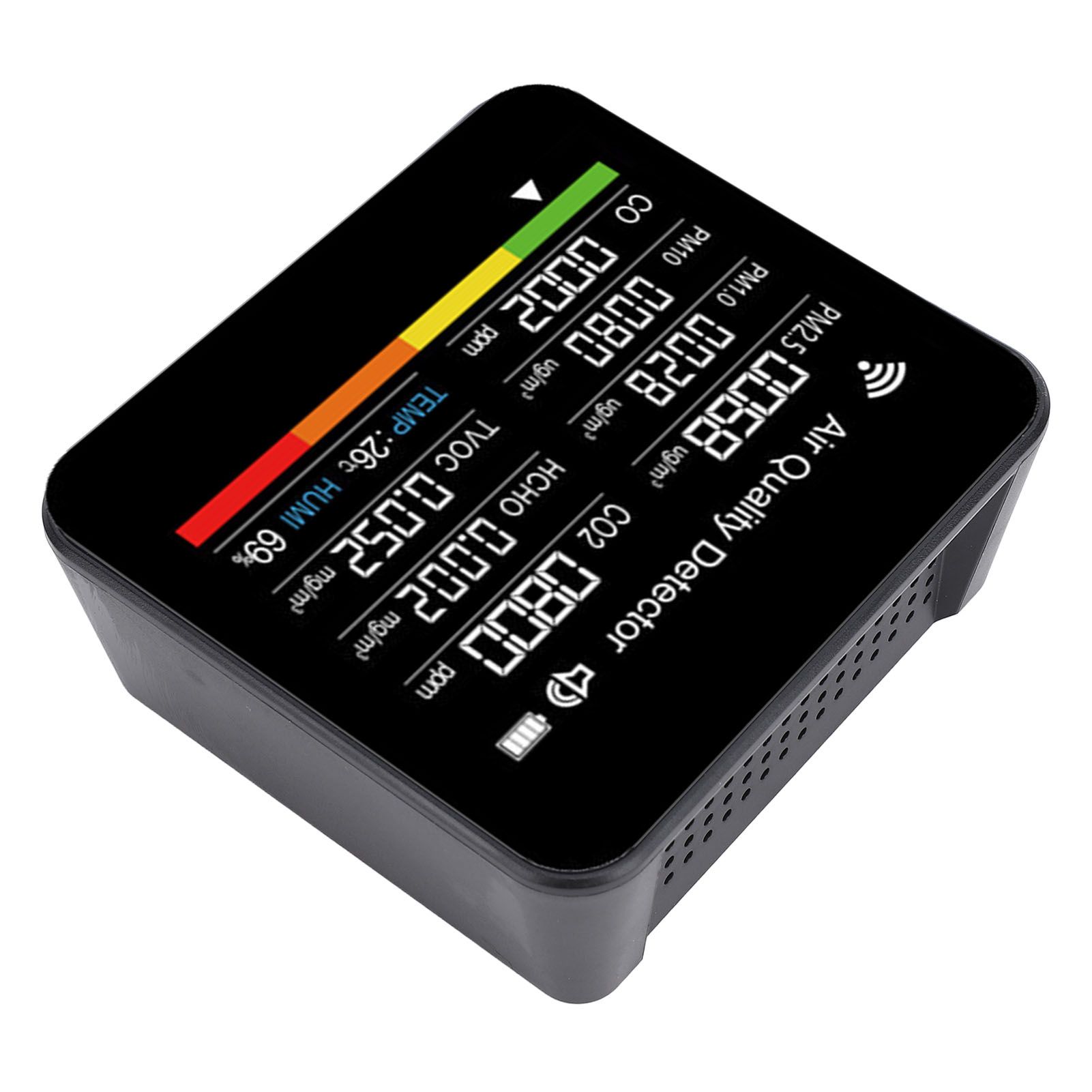 Smart Air Quality Meter 14 in 1 HCHO PM2.5 VOC Temperature Humidity Detector view 12