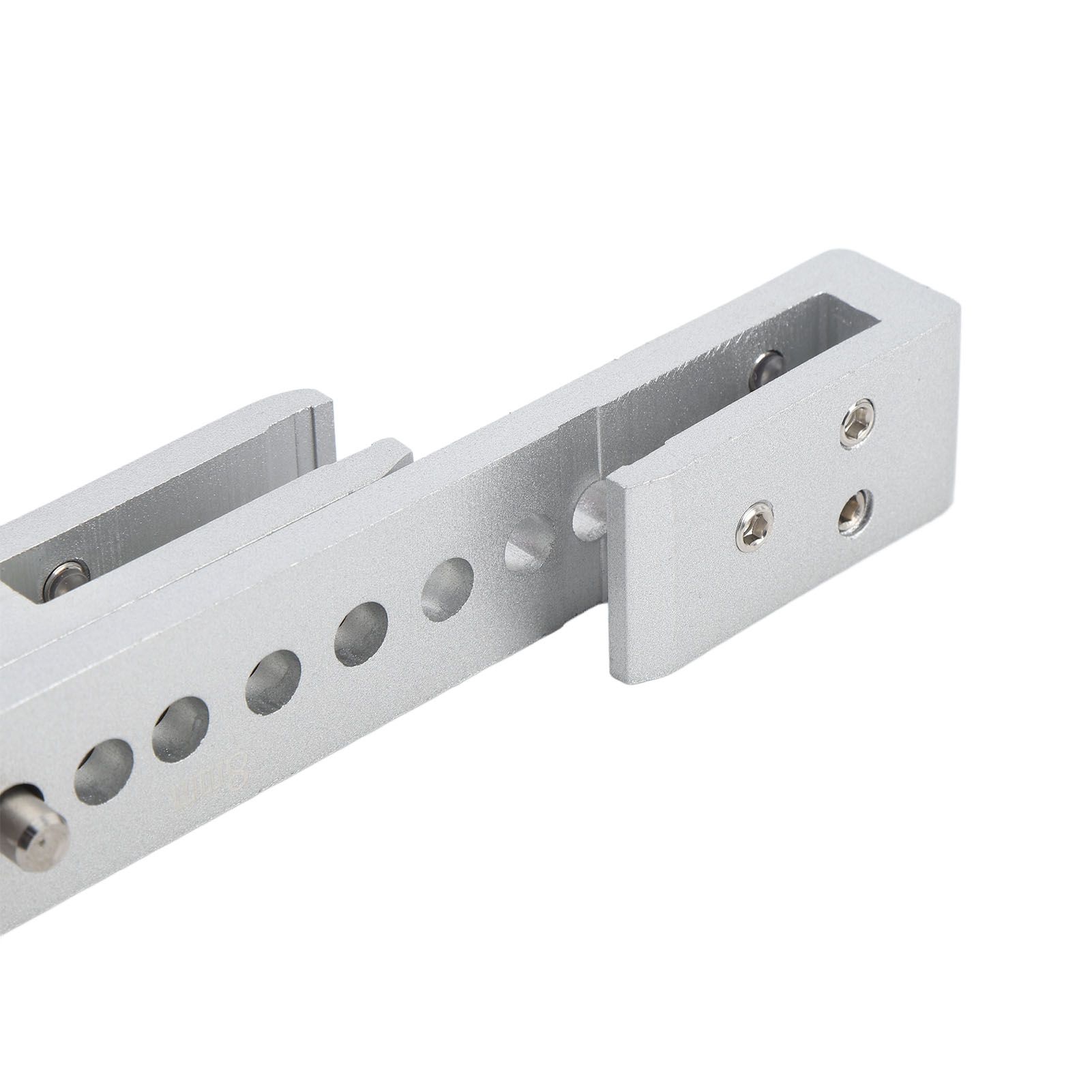Sliding Glass Door Lock 12 Holes Limit Metal Security Latch for Home Hotel view 2