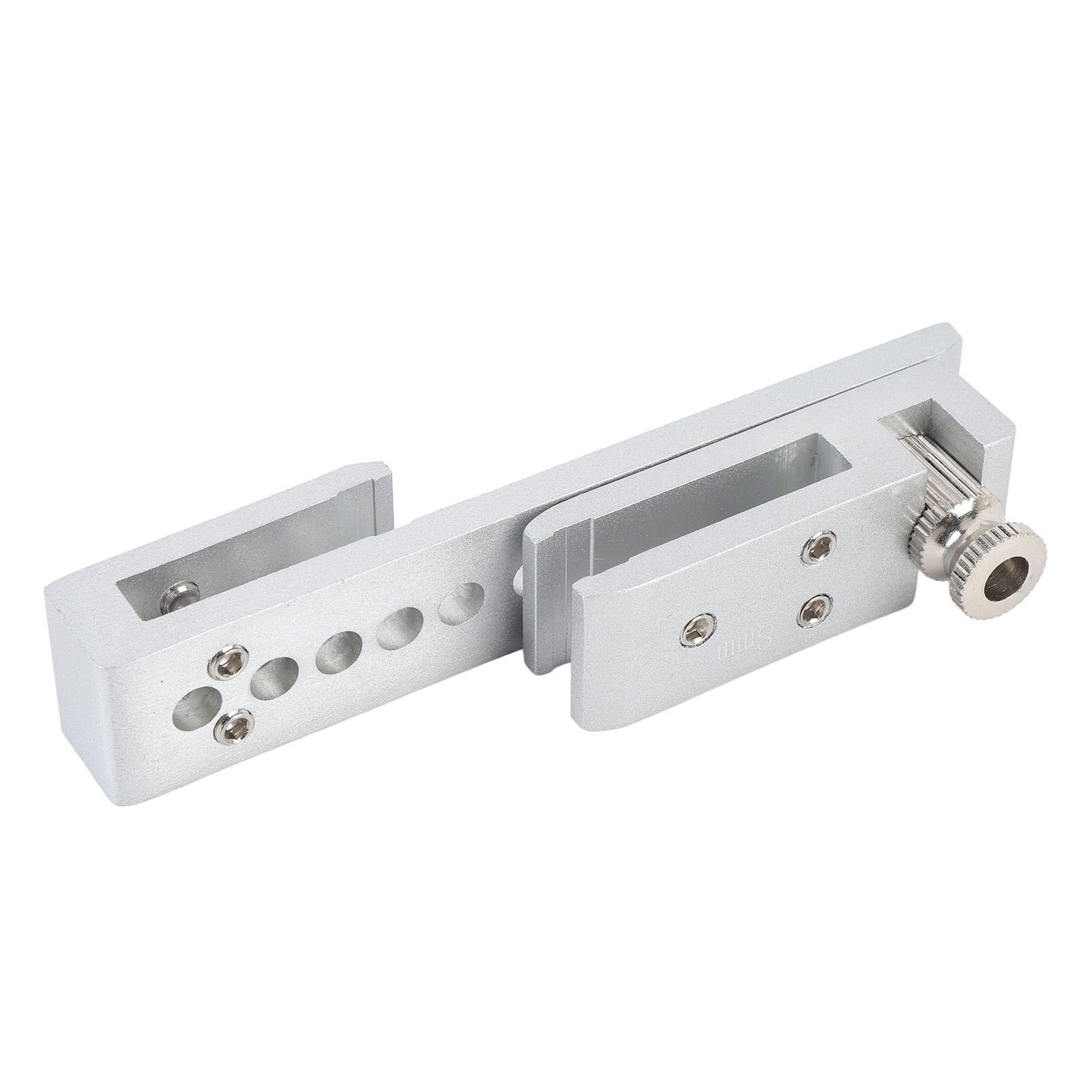 Sliding Glass Door Lock 12 Holes Limit Metal Security Latch for Home Hotel view 6