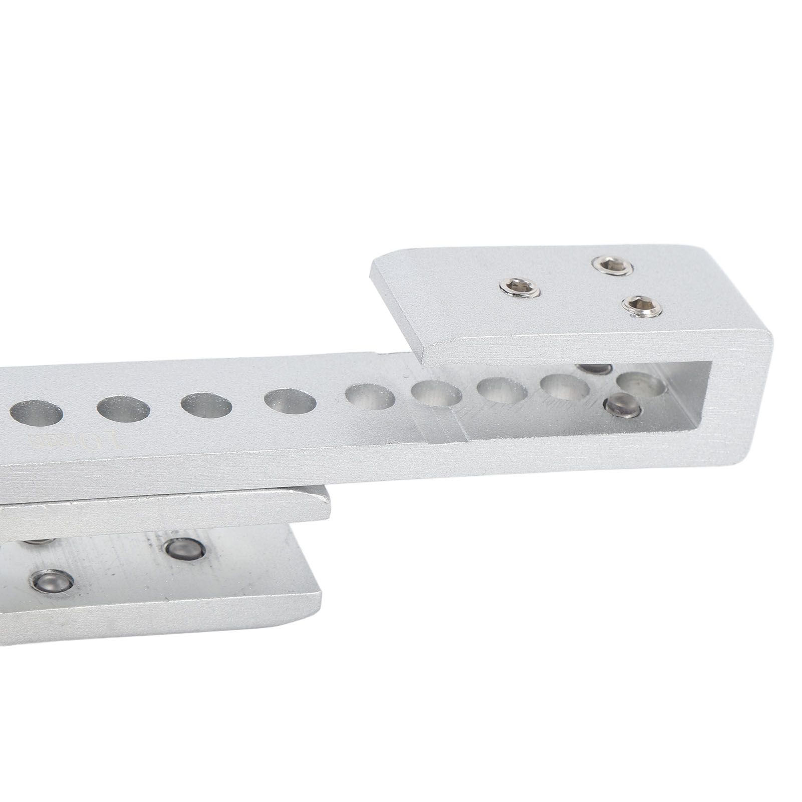 Sliding Glass Door Lock 12 Holes Limit Metal Security Latch for Home Hotel view 2