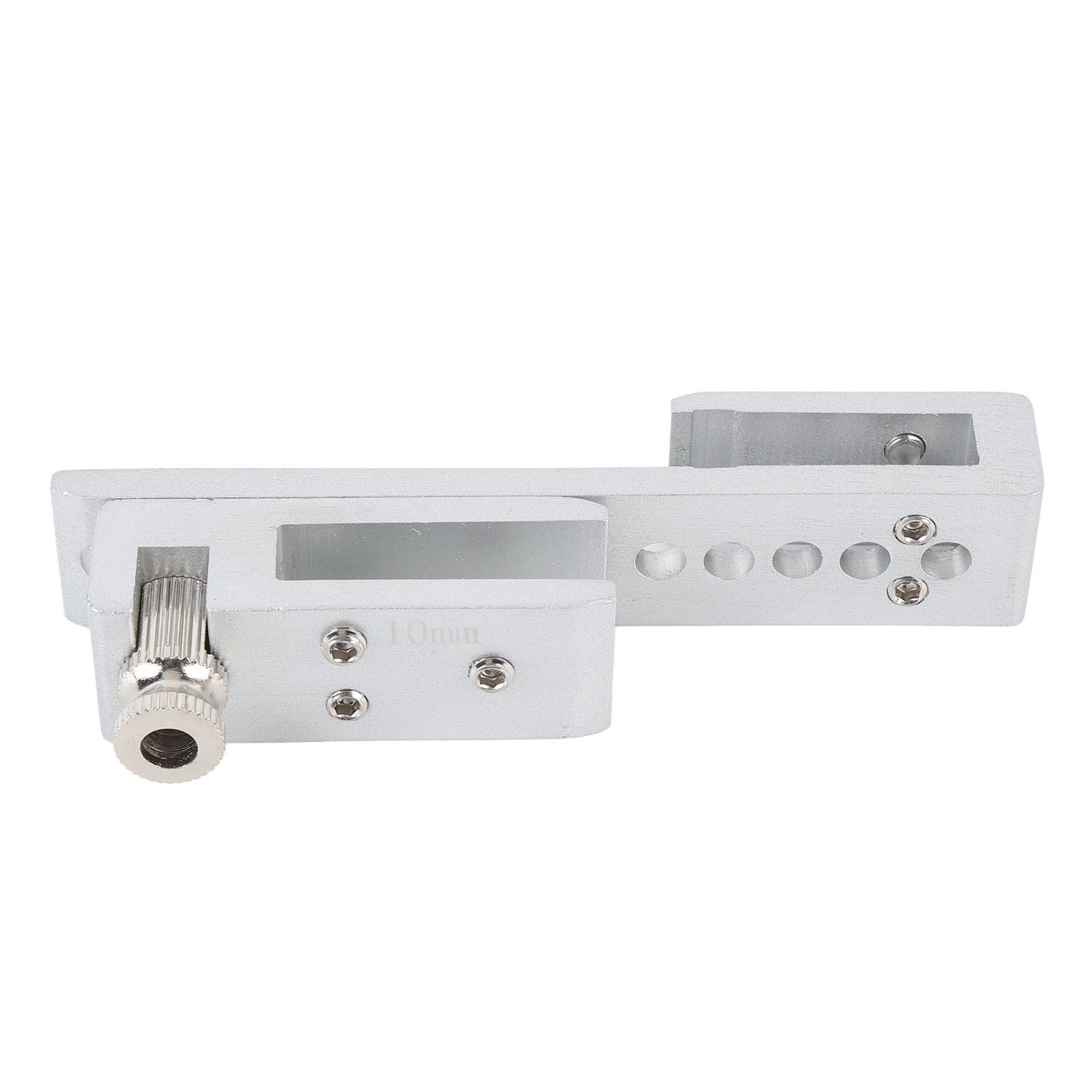 Sliding Glass Door Lock 12 Holes Limit Metal Security Latch for Home Hotel view 3