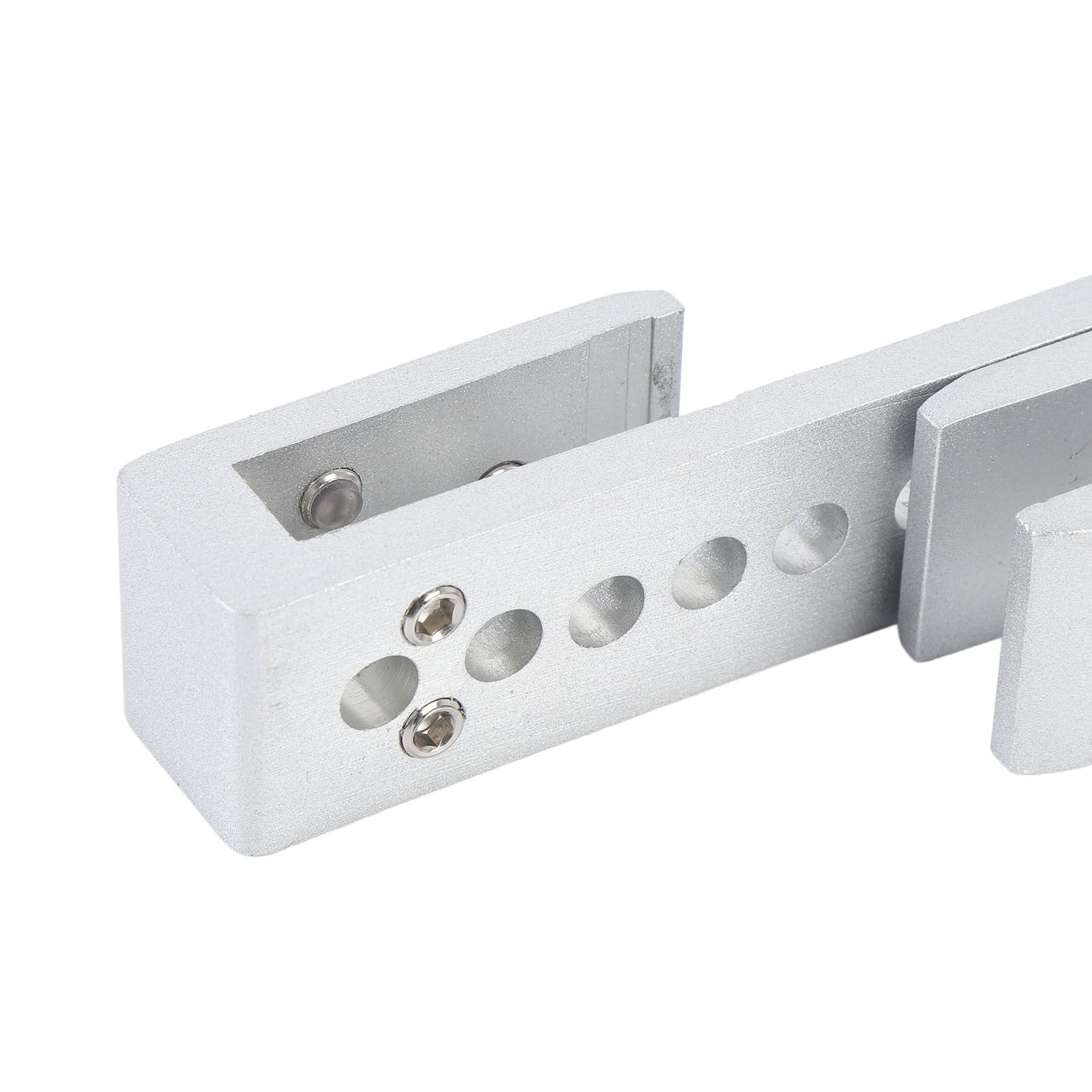 Sliding Glass Door Lock 12 Holes Limit Metal Security Latch for Home Hotel view 5